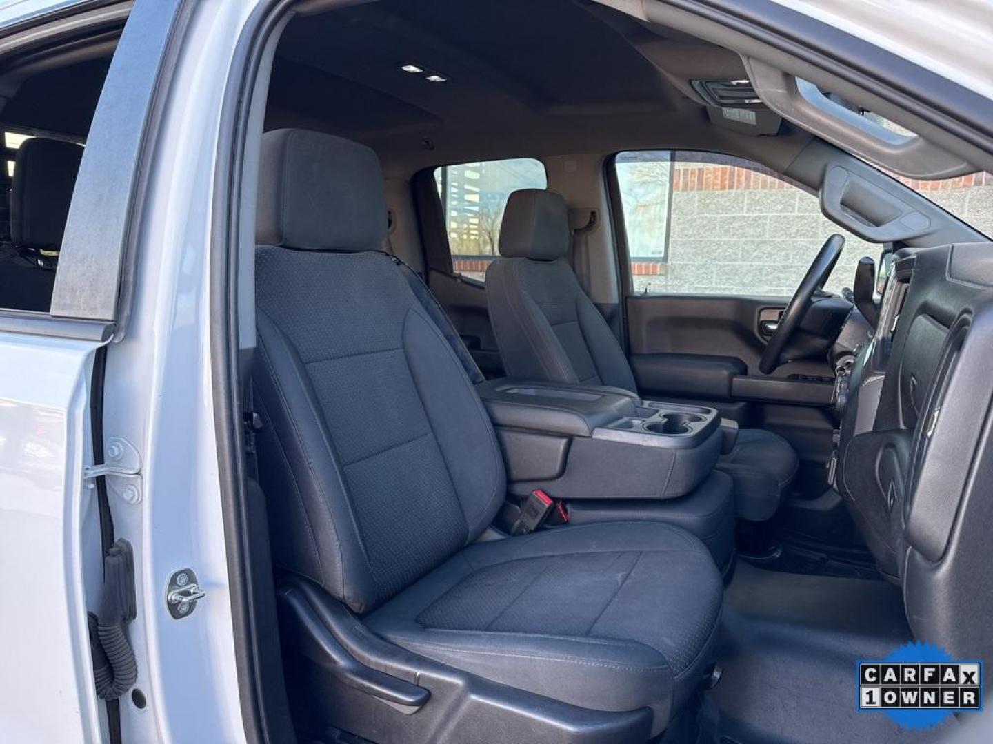 2019 Summit White /Black Chevrolet Silverado 1500 WT (1GCRYAEFXKZ) with an EcoTec3 5.3L V8 engine, Automatic transmission, located at 8595 Washington St., Thornton, CO, 80229, (303) 287-5511, 39.852348, -104.978447 - 2019 Chevrolet Silverado 1500 4x4, Quad Cab in great condition and fully serviced. This truck is ready for work or pleasure and equiped with the desirable 5.3L engine. <br>All Cars Have Clean Titles And Are Serviced Before Sale., CarfaxOne Owner, No Accidents, Backup Camera, Non Smoker, No Pet Odor - Photo#17