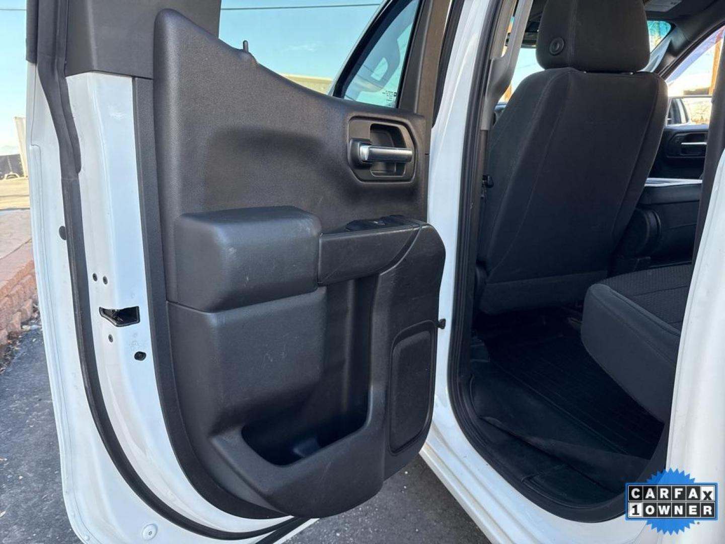 2019 Summit White /Black Chevrolet Silverado 1500 WT (1GCRYAEFXKZ) with an EcoTec3 5.3L V8 engine, Automatic transmission, located at 8595 Washington St., Thornton, CO, 80229, (303) 287-5511, 39.852348, -104.978447 - 2019 Chevrolet Silverado 1500 4x4, Quad Cab in great condition and fully serviced. This truck is ready for work or pleasure and equiped with the desirable 5.3L engine. <br>All Cars Have Clean Titles And Are Serviced Before Sale., CarfaxOne Owner, No Accidents, Backup Camera, Non Smoker, No Pet Odor - Photo#22