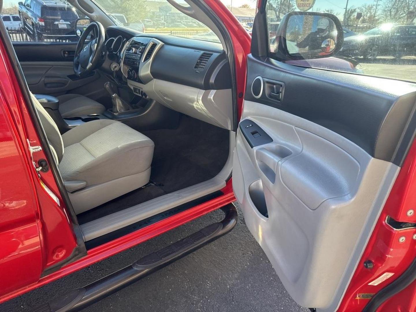 2012 Barcelona Red Metallic /Graphite Toyota Tacoma SR5 (5TFUX4EN6CX) with an 2.7L I4 DOHC 16V engine, Manual transmission, located at 8595 Washington St., Thornton, CO, 80229, (303) 287-5511, 39.852348, -104.978447 - 2012 Toyota Tacoma 4x4, manual transmission, 4cyl that is a 9.7 out of 10 condition wise. Non smoker, no rust and nicely equipped with SR5 package. You will not find a nicer one anywhere. <br><br>All Cars Have Clean Titles And Are Serviced Before Sale., Backup Camera, Non Smoker, No Pet Odor Or Hair - Photo#14