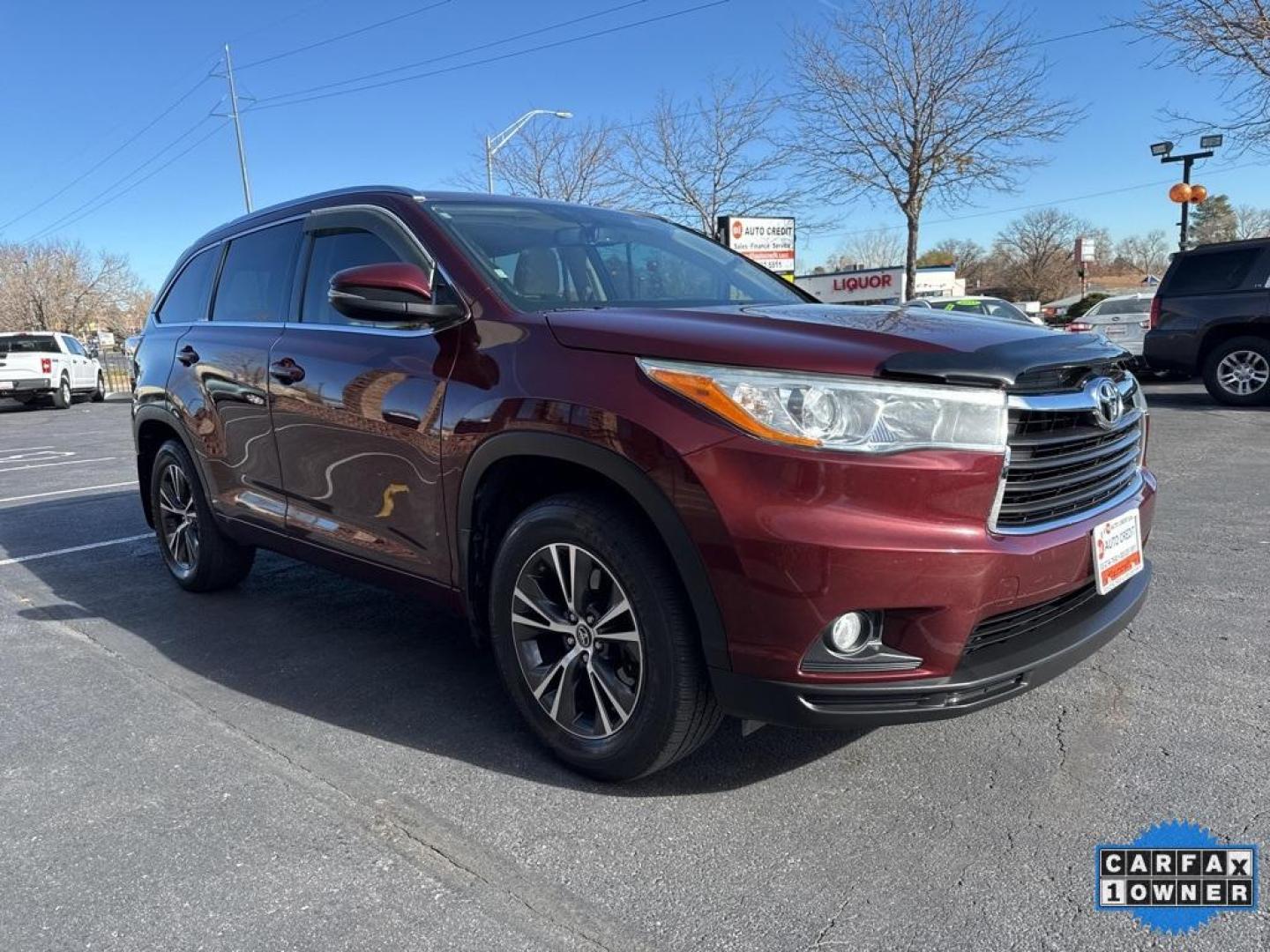 2016 Ooh La La Rouge Mica /Almond Toyota Highlander XLE V6 (5TDJKRFH1GS) with an 3.5L V6 DOHC Dual VVT-i 24V engine, Automatic transmission, located at 8595 Washington St., Thornton, CO, 80229, (303) 287-5511, 39.852348, -104.978447 - 2016 Toyota Highlander CARFAX One-Owner, AWD and in excellent condition inside and out. <br><br> All Cars Have Clean Titles And Are Serviced Before Sale., CarfaxOne Owner, No Accidents, Backup Camera, Leather, Heated Seats, Bluetooth/ With Bluetooth Audio, Non Smoker, No Pet Odor Or Hair, Highlande - Photo#2