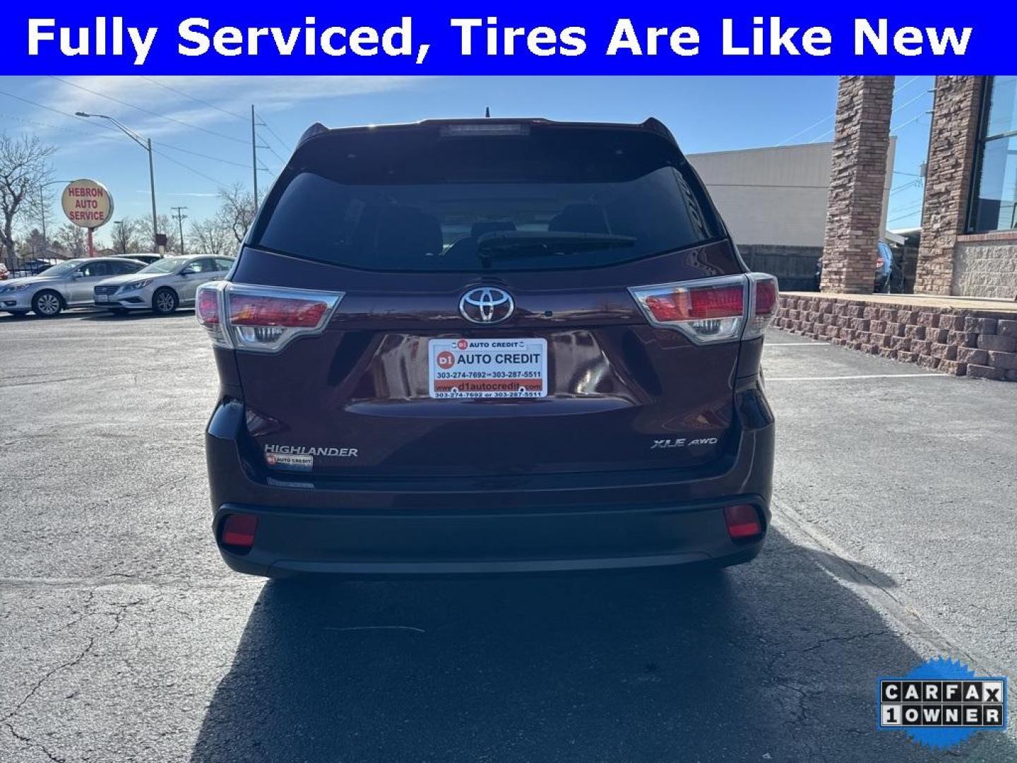 2016 Ooh La La Rouge Mica /Almond Toyota Highlander XLE V6 (5TDJKRFH1GS) with an 3.5L V6 DOHC Dual VVT-i 24V engine, Automatic transmission, located at 8595 Washington St., Thornton, CO, 80229, (303) 287-5511, 39.852348, -104.978447 - 2016 Toyota Highlander CARFAX One-Owner, AWD and in excellent condition inside and out. <br><br> All Cars Have Clean Titles And Are Serviced Before Sale., CarfaxOne Owner, No Accidents, Backup Camera, Leather, Heated Seats, Bluetooth/ With Bluetooth Audio, Non Smoker, No Pet Odor Or Hair, Highlande - Photo#5