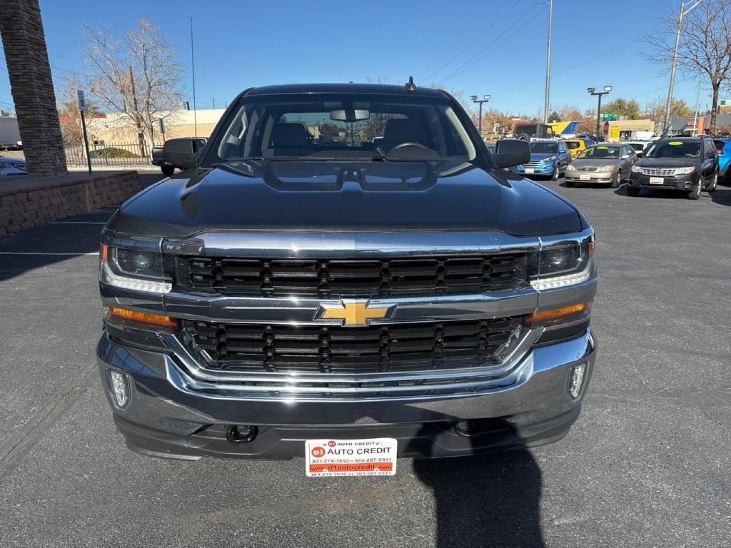 2017 Graphite Metallic /Cocoa/Dune Chevrolet Silverado 1500 LT (3GCUKREC1HG) with an V8 engine, Automatic transmission, located at 8595 Washington St., Thornton, CO, 80229, (303) 287-5511, 39.852348, -104.978447 - 2017 Chevrolet Silverado 1500 4WD LT1 that has just had a complete tune up including, new brakes front and rear, spark plugs, shocks front and rear, oil change and filters, new tires. This truck is in tiptop shape inside and out! No accidents, non smoker truck that shows no signs of abuse. <br><br> - Photo#1