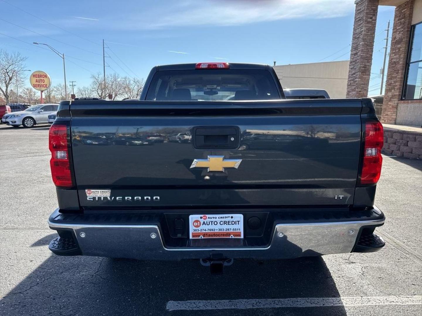 2017 Graphite Metallic /Cocoa/Dune Chevrolet Silverado 1500 LT (3GCUKREC1HG) with an V8 engine, Automatic transmission, located at 8595 Washington St., Thornton, CO, 80229, (303) 287-5511, 39.852348, -104.978447 - 2017 Chevrolet Silverado 1500 4WD LT1 that has just had a complete tune up including, new brakes front and rear, spark plugs, shocks front and rear, oil change and filters, new tires. This truck is in tiptop shape inside and out! No accidents, non smoker truck that shows no signs of abuse. <br><br> - Photo#5