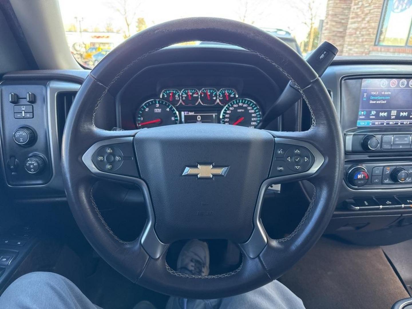 2017 Graphite Metallic /Cocoa/Dune Chevrolet Silverado 1500 LT (3GCUKREC1HG) with an V8 engine, Automatic transmission, located at 8595 Washington St., Thornton, CO, 80229, (303) 287-5511, 39.852348, -104.978447 - 2017 Chevrolet Silverado 1500 4WD LT1 that has just had a complete tune up including, new brakes front and rear, spark plugs, shocks front and rear, oil change and filters, new tires. This truck is in tiptop shape inside and out! No accidents, non smoker truck that shows no signs of abuse. <br><br> - Photo#11