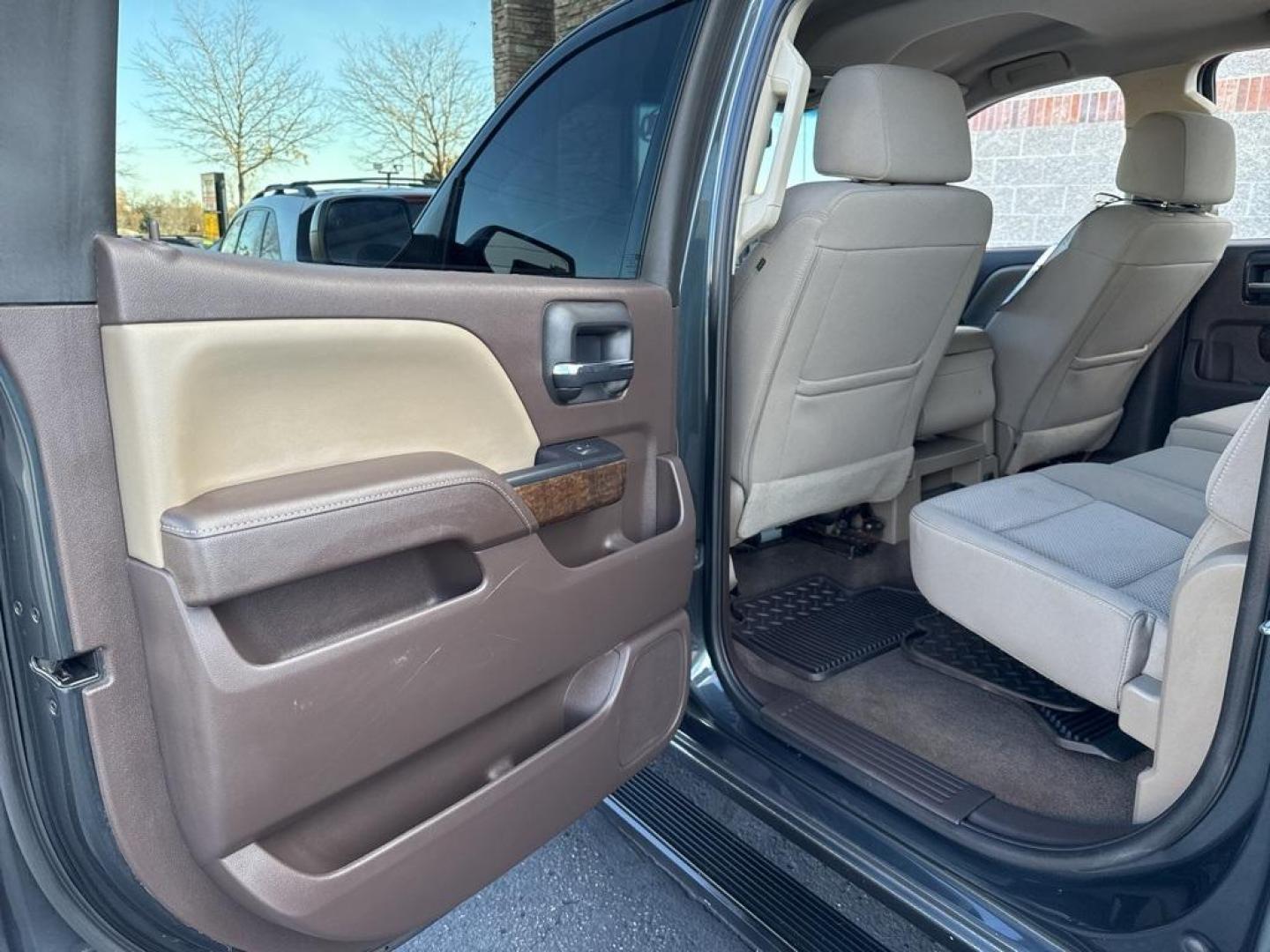 2017 Graphite Metallic /Cocoa/Dune Chevrolet Silverado 1500 LT (3GCUKREC1HG) with an V8 engine, Automatic transmission, located at 8595 Washington St., Thornton, CO, 80229, (303) 287-5511, 39.852348, -104.978447 - 2017 Chevrolet Silverado 1500 4WD LT1 that has just had a complete tune up including, new brakes front and rear, spark plugs, shocks front and rear, oil change and filters, new tires. This truck is in tiptop shape inside and out! No accidents, non smoker truck that shows no signs of abuse. <br><br> - Photo#23