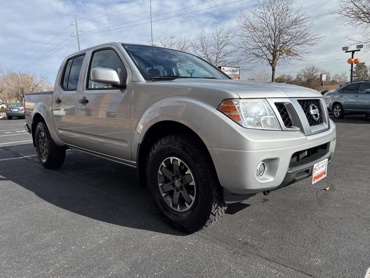 2018 Brilliant Silver /Graphite Nissan Frontier PRO-4X (1N6AD0EVXJN) with an 4.0L V6 DOHC engine, Automatic transmission, located at 8595 Washington St., Thornton, CO, 80229, (303) 287-5511, 39.852348, -104.978447 - 2018 Nissan Frontier PRO -4X 4WD in mint condition inside and out. This non smoker shows no signs of abuse anywhere and is rust free. Clean Colorado title and ready to go!! <br><br>All Cars Have Clean Titles And Are Serviced Before Sale., Clean Carfax, No Accident, Heated Seats, Apple/Android Car Pl - Photo#2