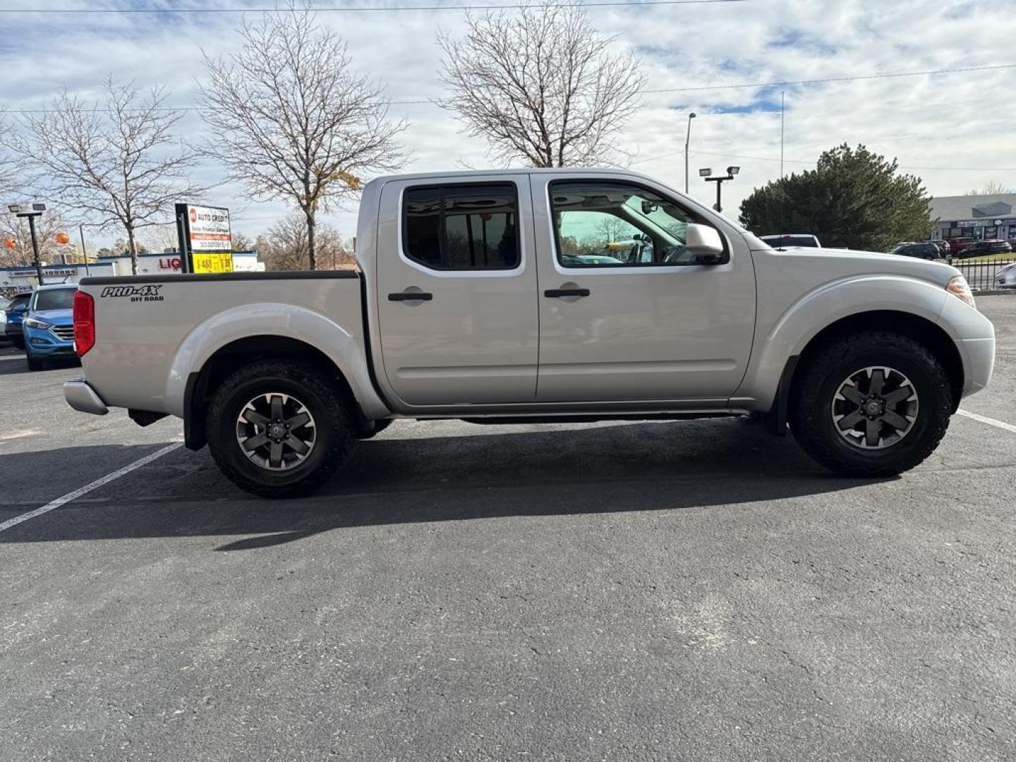 2018 Brilliant Silver /Graphite Nissan Frontier PRO-4X (1N6AD0EVXJN) with an 4.0L V6 DOHC engine, Automatic transmission, located at 8595 Washington St., Thornton, CO, 80229, (303) 287-5511, 39.852348, -104.978447 - 2018 Nissan Frontier PRO -4X 4WD in mint condition inside and out. This non smoker shows no signs of abuse anywhere and is rust free. Clean Colorado title and ready to go!! <br><br>All Cars Have Clean Titles And Are Serviced Before Sale., Clean Carfax, No Accident, Heated Seats, Apple/Android Car Pl - Photo#3