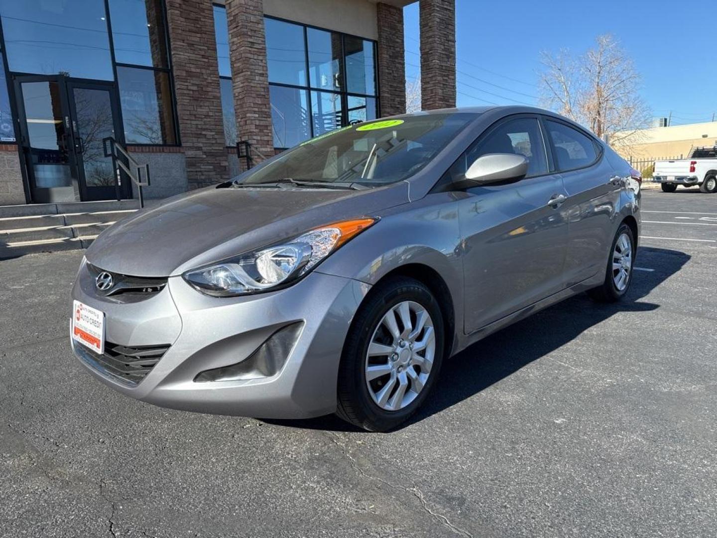 2012 Titanium Gray Metallic /Gray Hyundai Elantra GLS (KMHDH4AE0CU) with an 1.8L 4-Cylinder DOHC 16V Dual CVVT engine, Automatic transmission, located at 8595 Washington St., Thornton, CO, 80229, (303) 287-5511, 39.852348, -104.978447 - 2012 Hyundai Elantra FWD<br><br>D1 Auto NEVER charges dealer fees! All cars have clean titles and have been inspected for mechanical issues. We have financing for everyone. Good credit, bad credit, first time buyers.<br><br>Please call Lakewood Location 303-274-7692 or Thornton 303-287-5511 to sched - Photo#0