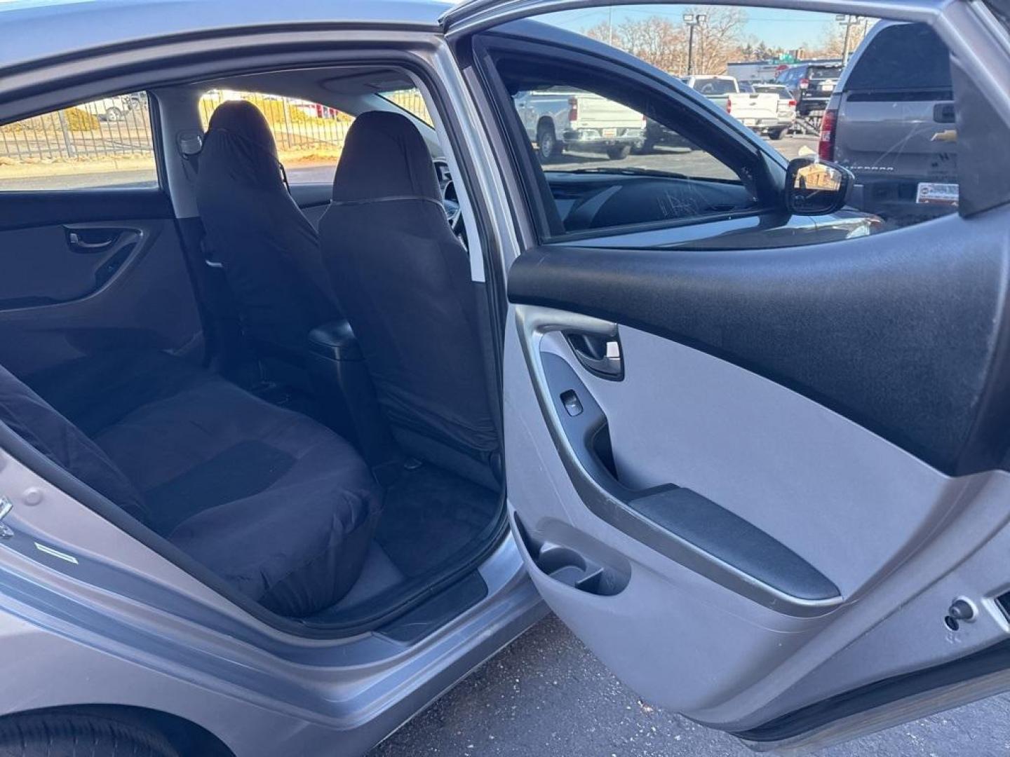 2012 Titanium Gray Metallic /Gray Hyundai Elantra GLS (KMHDH4AE0CU) with an 1.8L 4-Cylinder DOHC 16V Dual CVVT engine, Automatic transmission, located at 8595 Washington St., Thornton, CO, 80229, (303) 287-5511, 39.852348, -104.978447 - 2012 Hyundai Elantra FWD<br><br>D1 Auto NEVER charges dealer fees! All cars have clean titles and have been inspected for mechanical issues. We have financing for everyone. Good credit, bad credit, first time buyers.<br><br>Please call Lakewood Location 303-274-7692 or Thornton 303-287-5511 to sched - Photo#12