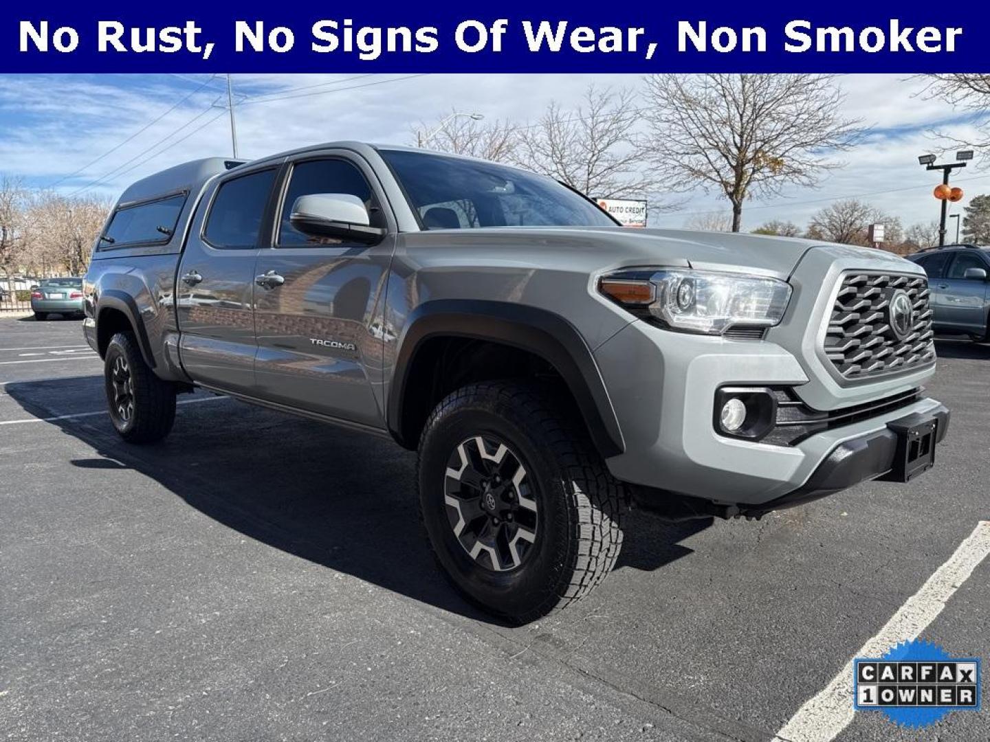 2021 Cement /Black Toyota Tacoma TRD Off-Road (3TMDZ5BN2MM) with an 3.5L V6 PDI DOHC 24V LEV3-ULEV70 278hp engine, Automatic transmission, located at 8595 Washington St., Thornton, CO, 80229, (303) 287-5511, 39.852348, -104.978447 - 2021 Toyota Tacoma TRD OFF ROAD PREMIUM.Fully loaded with every option available!! This truck is in mint condition inside and out with only one small scratch (see pictures). Carfax shows minor damage but there is no paint work on this vehicle. No rust and no wear. All keys and owners manuals present - Photo#2