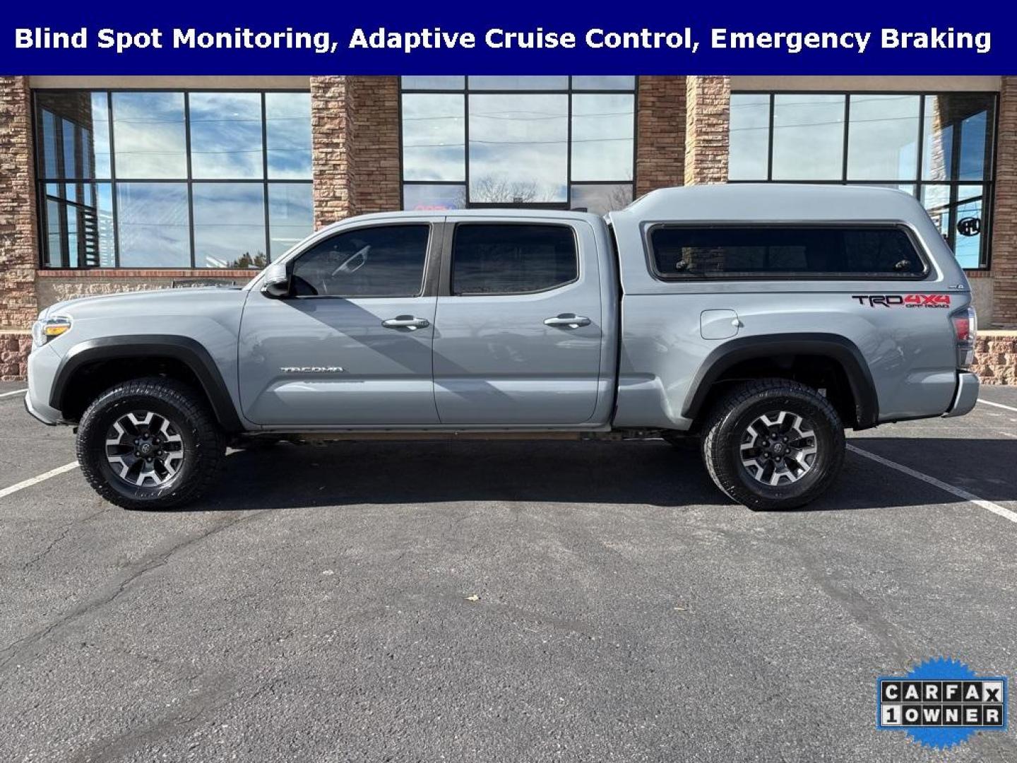 2021 Cement /Black Toyota Tacoma TRD Off-Road (3TMDZ5BN2MM) with an 3.5L V6 PDI DOHC 24V LEV3-ULEV70 278hp engine, Automatic transmission, located at 8595 Washington St., Thornton, CO, 80229, (303) 287-5511, 39.852348, -104.978447 - 2021 Toyota Tacoma TRD OFF ROAD PREMIUM.Fully loaded with every option available!! This truck is in mint condition inside and out with only one small scratch (see pictures). Carfax shows minor damage but there is no paint work on this vehicle. No rust and no wear. All keys and owners manuals present - Photo#5