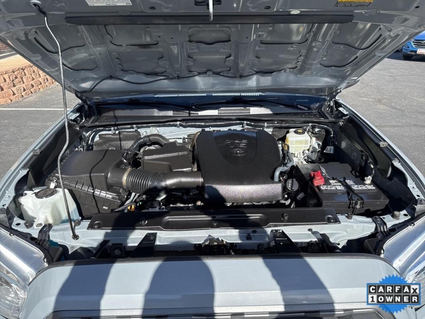 2021 Cement /Black Toyota Tacoma TRD Off-Road (3TMDZ5BN2MM) with an 3.5L V6 PDI DOHC 24V LEV3-ULEV70 278hp engine, Automatic transmission, located at 8595 Washington St., Thornton, CO, 80229, (303) 287-5511, 39.852348, -104.978447 - 2021 Toyota Tacoma TRD OFF ROAD PREMIUM.Fully loaded with every option available!! This truck is in mint condition inside and out with only one small scratch (see pictures). Carfax shows minor damage but there is no paint work on this vehicle. No rust and no wear. All keys and owners manuals present - Photo#41