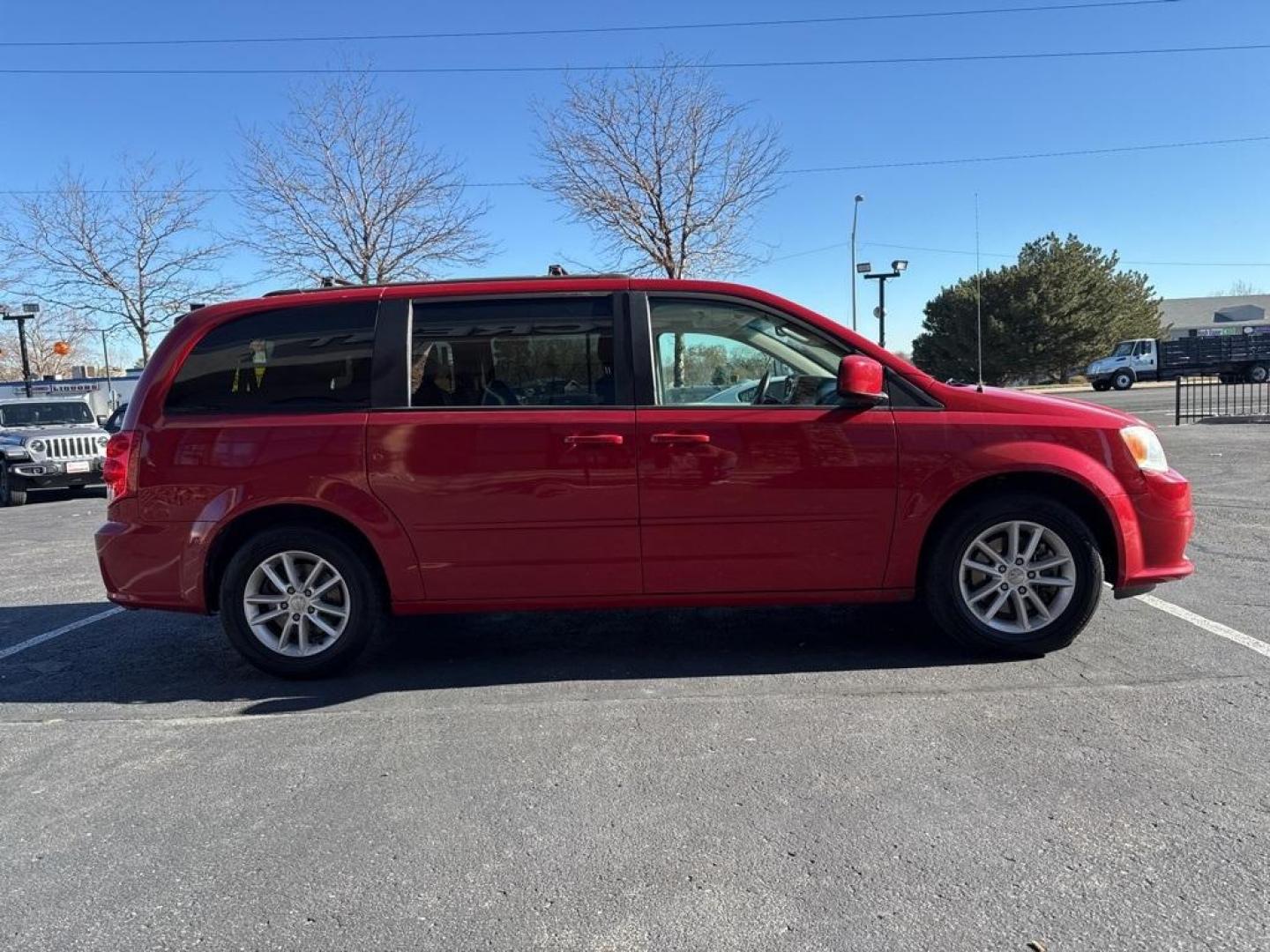 2014 Redline 2 Coat Pearl /Black/Light Graystone Dodge Grand Caravan SXT (2C4RDGCG8ER) with an 3.6L V6 24V VVT engine, Automatic transmission, located at 8595 Washington St., Thornton, CO, 80229, (303) 287-5511, 39.852348, -104.978447 - 2014 Dodge Grand Caravan FWD<br><br>D1 Auto NEVER charges dealer fees! All cars have clean titles and have been inspected for mechanical issues. We have financing for everyone. Good credit, bad credit, first time buyers.<br>Clean CARFAX.<br>Please call Lakewood Location 303-274-7692 or Thornton 303- - Photo#3