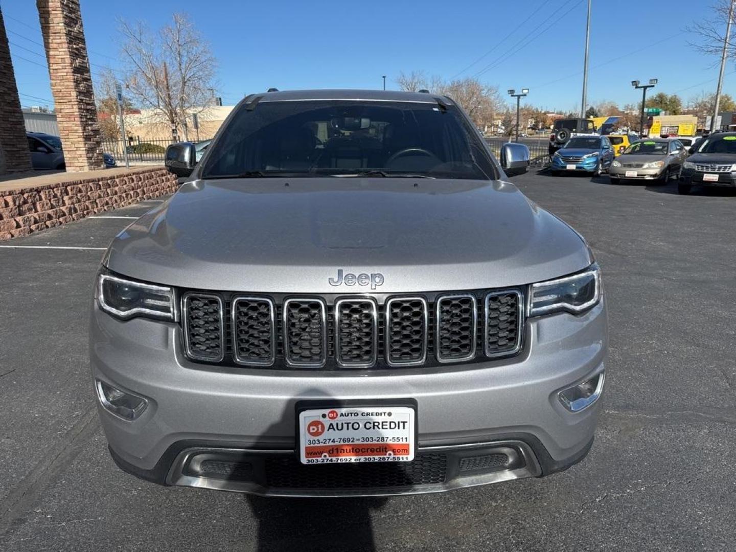 2019 Billet Silver Metallic Clearcoat /Black Jeep Grand Cherokee Limited (1C4RJFBG4KC) with an 3.6L V6 24V VVT engine, Automatic transmission, located at 8595 Washington St., Thornton, CO, 80229, (303) 287-5511, 39.852348, -104.978447 - 2019 Jeep Grand Cherokee Limited 4WD and fully loaded. <br><br>All Cars Have Clean Titles And Are Serviced Before Sale., Clean Carfax, No Accident, Apple/Android Car Play, New Tires, Blind Spot Monitoring, Backup Camera, Leather, Heated and Ventilated Seats, Heated rear Seats, Power Seats, Non Smoke - Photo#1