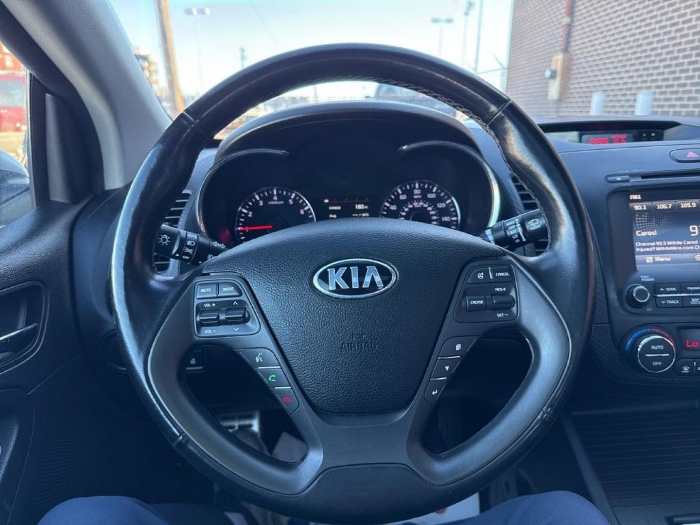 2014 Bright Silver /Black Kia Forte Koup EX (KNAFX6A8XE5) with an 2.0L I4 DOHC CVVT engine, Automatic transmission, located at 8595 Washington St., Thornton, CO, 80229, (303) 287-5511, 39.852348, -104.978447 - 2014 Kia Forte Koup FWD<br><br>D1 Auto NEVER charges dealer fees! All cars have clean titles and have been inspected for mechanical issues. We have financing for everyone. Good credit, bad credit, first time buyers.<br><br>Please call Lakewood Location 303-274-7692 or Thornton 303-287-5511 to schedu - Photo#9