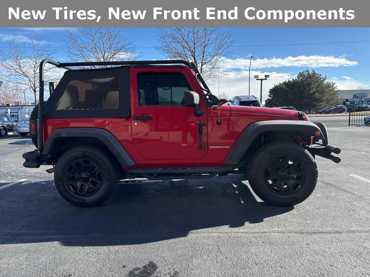 2011 Flame Red Clearcoat /Black Interior Jeep Wrangler Rubicon (1J4BA6D11BL) with an 3.8L V6 SMPI engine, Automatic transmission, located at 8595 Washington St., Thornton, CO, 80229, (303) 287-5511, 39.852348, -104.978447 - 2011 Jeep Wrangler 4WD Rubicon, the decals have just been removed from the hood. This Jeep is in excellent condition inside and out. No accidents and does not appear to have any off road use. Lots of extras on this Rubicon. Non smoker, Non pet car and really well maintained. <br><br> All Cars Have C - Photo#3