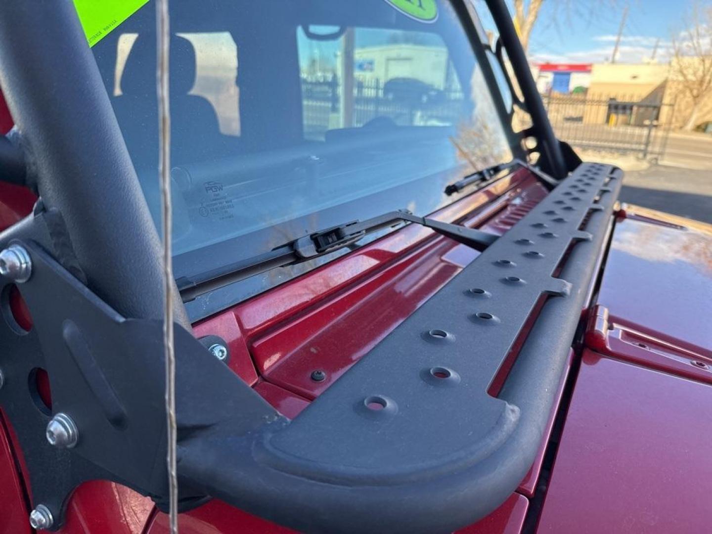 2011 Flame Red Clearcoat /Black Interior Jeep Wrangler Rubicon (1J4BA6D11BL) with an 3.8L V6 SMPI engine, Automatic transmission, located at 8595 Washington St., Thornton, CO, 80229, (303) 287-5511, 39.852348, -104.978447 - 2011 Jeep Wrangler 4WD Rubicon, the decals have just been removed from the hood. This Jeep is in excellent condition inside and out. No accidents and does not appear to have any off road use. Lots of extras on this Rubicon. Non smoker, Non pet car and really well maintained. <br><br> All Cars Have C - Photo#29