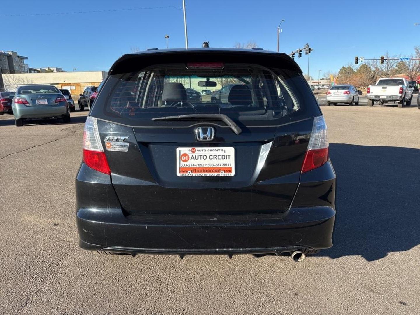 2013 Crystal Black Pearl /Black Honda Fit Sport (JHMGE8H59DC) with an 1.5L 16V 4-Cylinder SOHC i-VTEC engine, Automatic transmission, located at 8595 Washington St., Thornton, CO, 80229, (303) 287-5511, 39.852348, -104.978447 - 2013 Honda Fit FWD<br><br>D1 Auto NEVER charges dealer fees! All cars have clean titles and have been inspected for mechanical issues. We have financing for everyone. Good credit, bad credit, first time buyers.<br><br>Please call Lakewood Location 303-274-7692 or Thornton 303-287-5511 to schedule a - Photo#3