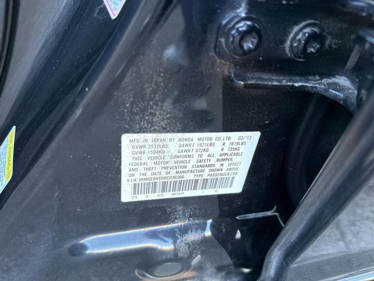 2013 Crystal Black Pearl /Black Honda Fit Sport (JHMGE8H59DC) with an 1.5L 16V 4-Cylinder SOHC i-VTEC engine, Automatic transmission, located at 8595 Washington St., Thornton, CO, 80229, (303) 287-5511, 39.852348, -104.978447 - 2013 Honda Fit FWD<br><br>D1 Auto NEVER charges dealer fees! All cars have clean titles and have been inspected for mechanical issues. We have financing for everyone. Good credit, bad credit, first time buyers.<br><br>Please call Lakewood Location 303-274-7692 or Thornton 303-287-5511 to schedule a - Photo#15