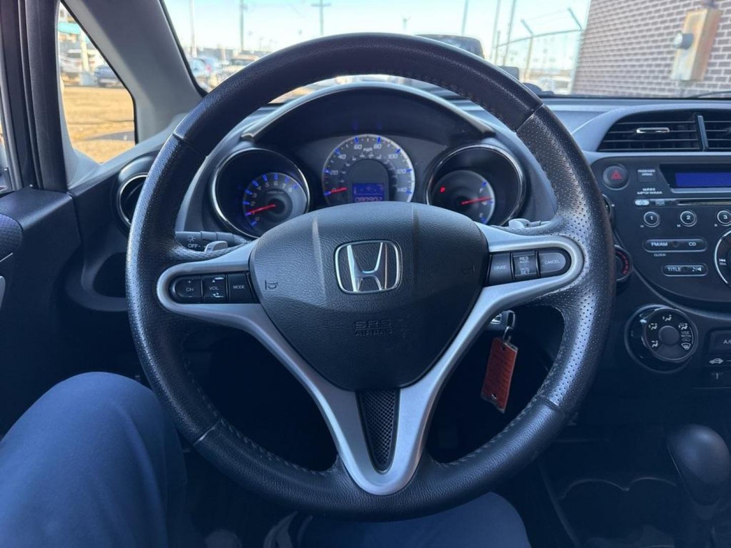 2013 Crystal Black Pearl /Black Honda Fit Sport (JHMGE8H59DC) with an 1.5L 16V 4-Cylinder SOHC i-VTEC engine, Automatic transmission, located at 8595 Washington St., Thornton, CO, 80229, (303) 287-5511, 39.852348, -104.978447 - 2013 Honda Fit FWD<br><br>D1 Auto NEVER charges dealer fees! All cars have clean titles and have been inspected for mechanical issues. We have financing for everyone. Good credit, bad credit, first time buyers.<br><br>Please call Lakewood Location 303-274-7692 or Thornton 303-287-5511 to schedule a - Photo#19