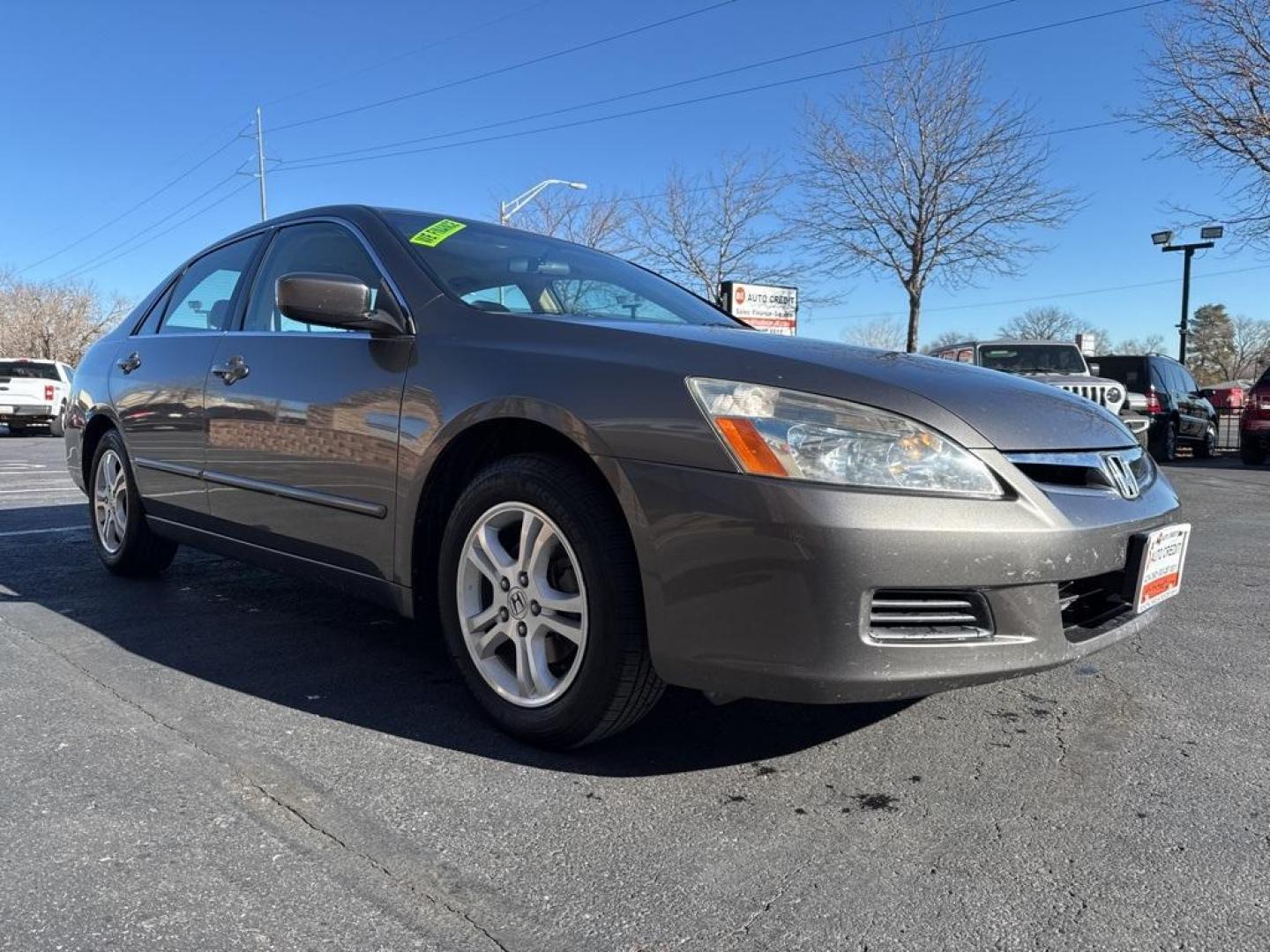 2006 Graphite Pearl /139345 Honda Accord EX-L (JHMCM56806C) with an 2.4L I4 DOHC i-VTEC 16V engine, Automatic transmission, located at 8595 Washington St., Thornton, CO, 80229, (303) 287-5511, 39.852348, -104.978447 - 2006 Honda Accord CARFAX One-Owner. FWD 139345 Leather.<br><br>D1 Auto NEVER charges dealer fees! All cars have clean titles and have been inspected for mechanical issues. We have financing for everyone. Good credit, bad credit, first time buyers.<br>Clean CARFAX.<br>Please call Lakewood Location 30 - Photo#2