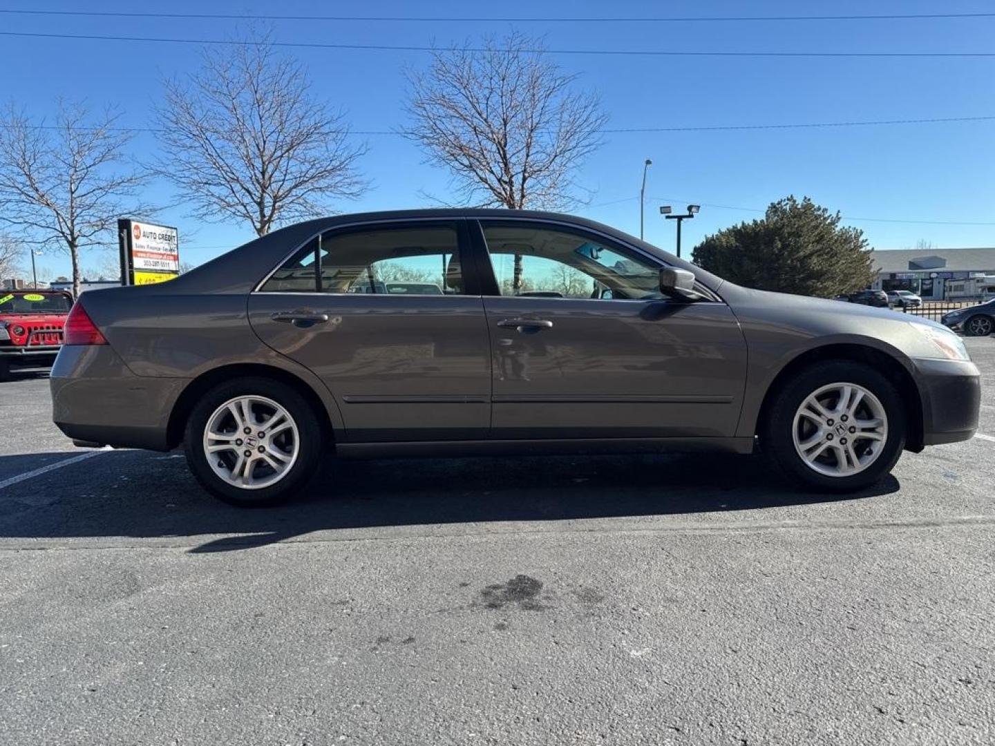 2006 Graphite Pearl /139345 Honda Accord EX-L (JHMCM56806C) with an 2.4L I4 DOHC i-VTEC 16V engine, Automatic transmission, located at 8595 Washington St., Thornton, CO, 80229, (303) 287-5511, 39.852348, -104.978447 - 2006 Honda Accord CARFAX One-Owner. FWD 139345 Leather.<br><br>D1 Auto NEVER charges dealer fees! All cars have clean titles and have been inspected for mechanical issues. We have financing for everyone. Good credit, bad credit, first time buyers.<br>Clean CARFAX.<br>Please call Lakewood Location 30 - Photo#3