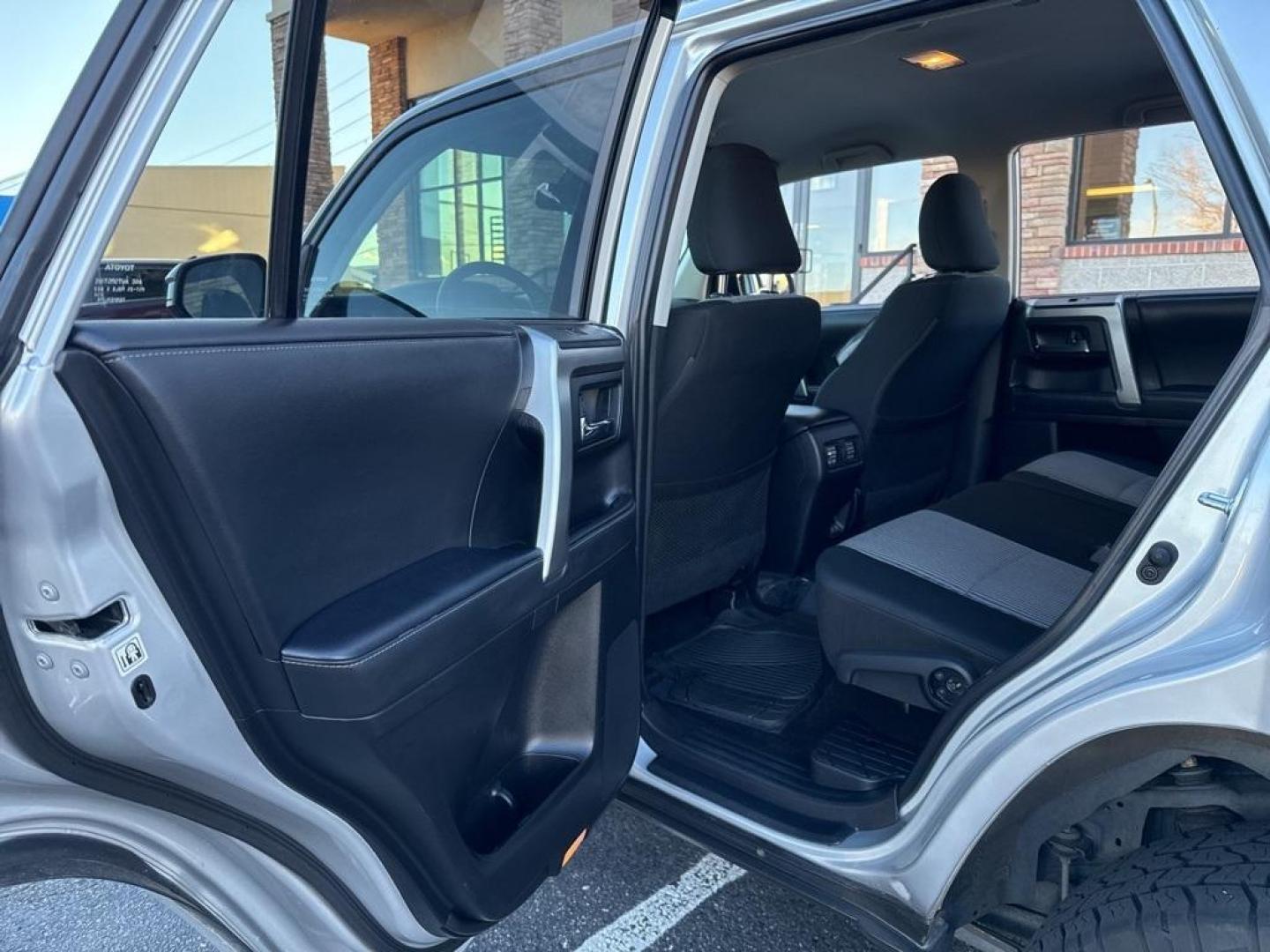 2021 Classic Silver Metallic /Gray Toyota 4Runner SR5 (JTEMU5JR1M5) with an 4.0L V6 SMPI DOHC engine, Automatic transmission, located at 8595 Washington St., Thornton, CO, 80229, (303) 287-5511, 39.852348, -104.978447 - 2021 Toyota 4Runner SR5 4WD With 3rd Row Seating!! No accidents and has a clean title. Well maintained and loaded with, Apple/ Android Carplay, backup camera, 3 rows of seating, power seat and more. <br><br> All Cars Have Clean Titles And Are Serviced Before Sale., Clean Carfax, No Accident, Apple/ - Photo#24