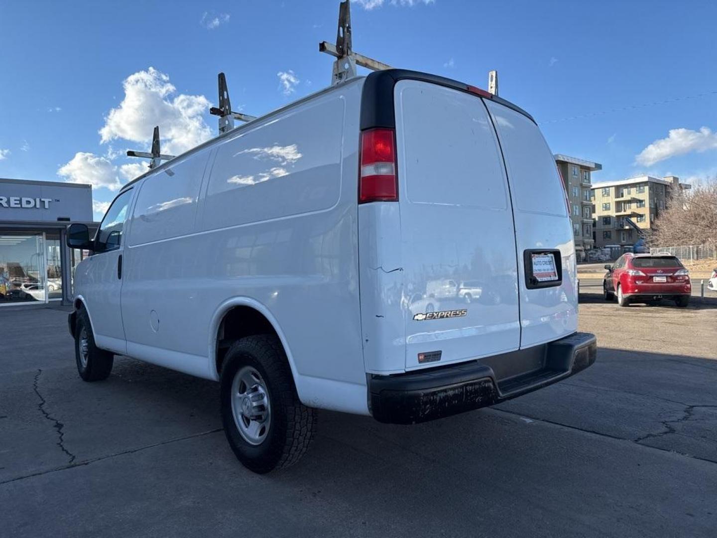 2015 Summit White /Medium Pewter Chevrolet Express 2500 Work Van (1GCWGFCFXF1) with an Vortec 4.8L V8 SFI engine, Automatic transmission, located at 8595 Washington St., Thornton, CO, 80229, (303) 287-5511, 39.852348, -104.978447 - 2015 Chevrolet Express 2500 CARFAX One-Owner. RWD Cargo<br><br>D1 Auto NEVER charges dealer fees! All cars have clean titles and have been inspected for mechanical issues. We have financing for everyone. Good credit, bad credit, first time buyers.<br>Clean CARFAX.<br>Please call Lakewood Location 30 - Photo#6