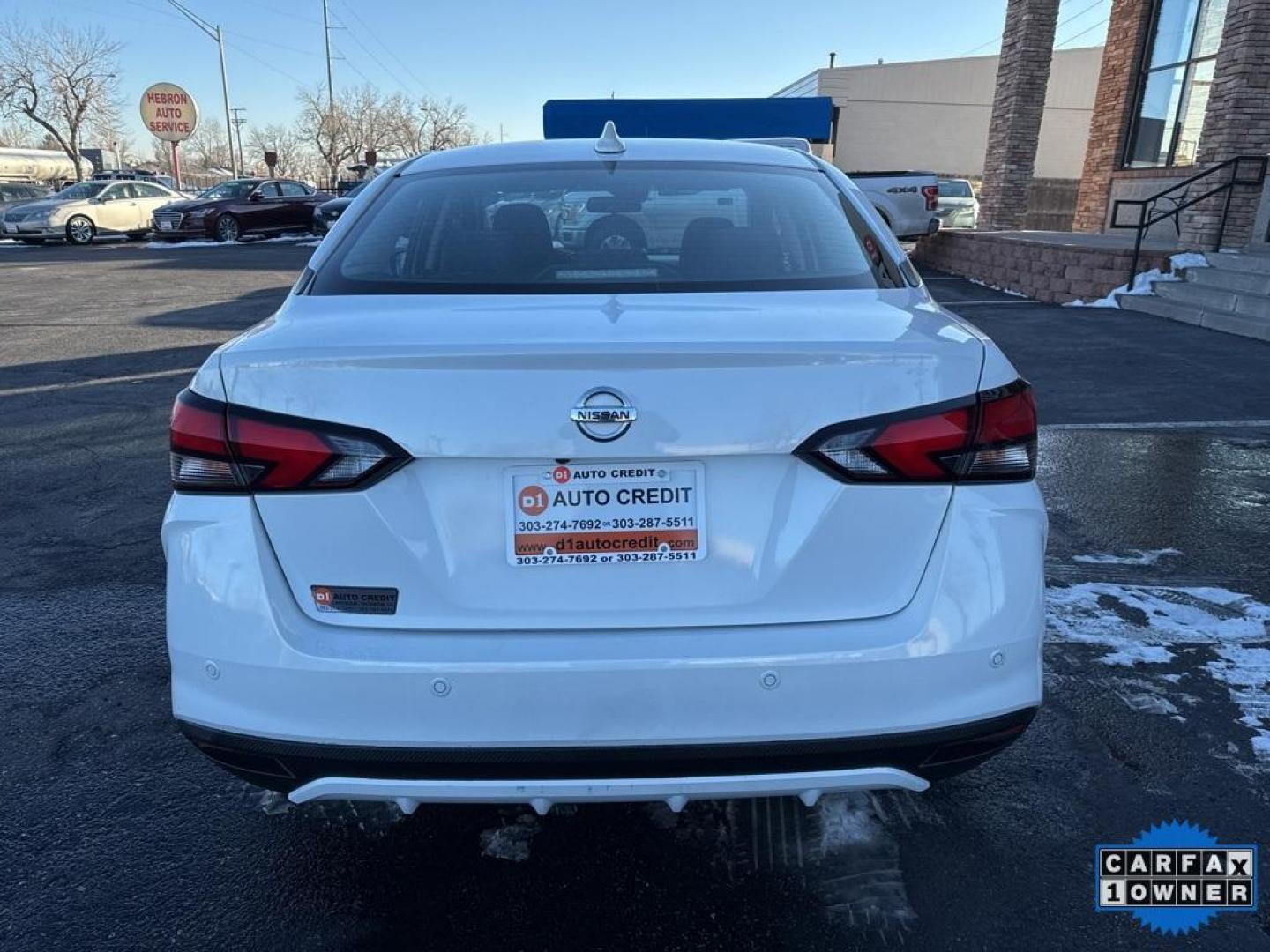 2022 Aspen White Tricoat /Graphite Nissan Versa 1.6 SV (3N1CN8EV9NL) with an 1.6L 4-Cylinder DOHC 16V engine, CVT transmission, located at 10890 W. Colfax Ave., Lakewood, CO, 80215, (303) 274-7692, 39.739914, -105.120132 - 2022 Nissan Versa CARFAX One-Owner.... All Cars Have Clean Titles And Are Serviced Before Sale., CarfaxOne Owner, No Accidents, Apple/Android Car Play, All Books and Keys, New Tires, Blind Spot Monitoring, Backup Camera, Non Smoker, No Pet Odor Or Hair, 1.6L 4-Cylinder DOHC 16V, FWD.<br><br>D1 Auto - Photo#6