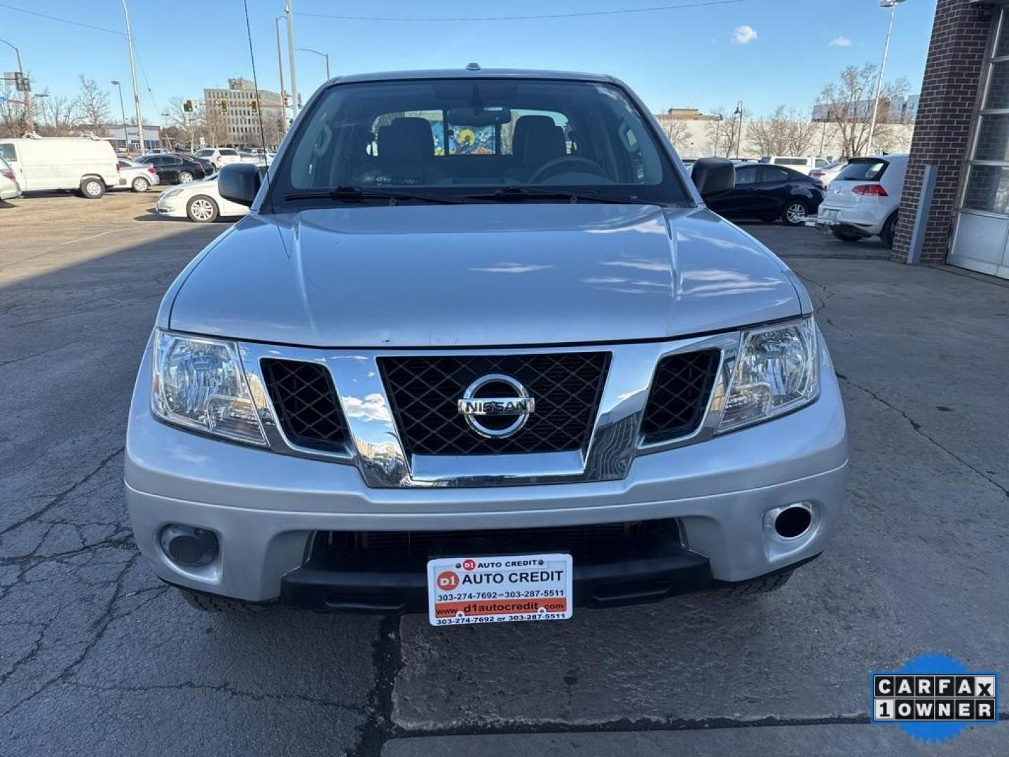 2016 Brilliant Silver /Steel Nissan Frontier SV (1N6AD0EV7GN) with an 4.0L V6 DOHC engine, Automatic transmission, located at 10890 W. Colfax Ave., Lakewood, CO, 80215, (303) 274-7692, 39.739914, -105.120132 - 2016 Nissan Frontier CARFAX One-Owner. 4WD All Cars Have Clean Titles And Are Serviced Before Sale., CarfaxOne Owner, Bluetooth/ With Bluetooth Audio, 4.0L V6 DOHC, 4WD.<br><br>D1 Auto NEVER charges dealer fees! All cars have clean titles and have been inspected for mechanical issues. We have financ - Photo#1