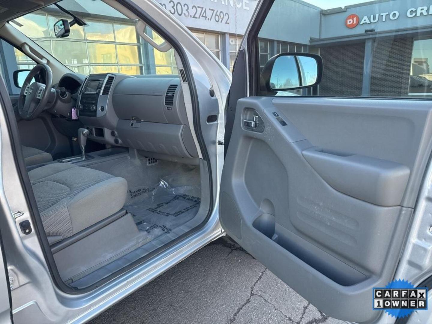 2016 Brilliant Silver /Steel Nissan Frontier SV (1N6AD0EV7GN) with an 4.0L V6 DOHC engine, Automatic transmission, located at 10890 W. Colfax Ave., Lakewood, CO, 80215, (303) 274-7692, 39.739914, -105.120132 - 2016 Nissan Frontier CARFAX One-Owner. 4WD All Cars Have Clean Titles And Are Serviced Before Sale., CarfaxOne Owner, Bluetooth/ With Bluetooth Audio, 4.0L V6 DOHC, 4WD.<br><br>D1 Auto NEVER charges dealer fees! All cars have clean titles and have been inspected for mechanical issues. We have financ - Photo#20