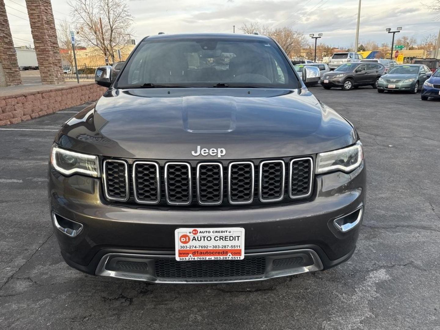 2018 Granite Crystal Metallic Clearcoat /Black Jeep Grand Cherokee Limited (1C4RJFBG2JC) with an 3.6L V6 24V VVT engine, Automatic transmission, located at 8595 Washington St., Thornton, CO, 80229, (303) 287-5511, 39.852348, -104.978447 - 2018 Jeep Grand Cherokee 4WD Luxury Group II All Cars Have Clean Titles And Are Serviced Before Sale., Apple/Android Car Play, New Tires, Blind Spot Monitoring, Backup Camera, Leather, Heated and Ventilated Seats, Bluetooth/ With Bluetooth Audio, Non Smoker, No Pet Odor Or Hair, 4WD, #1 Seat Foam Cu - Photo#1