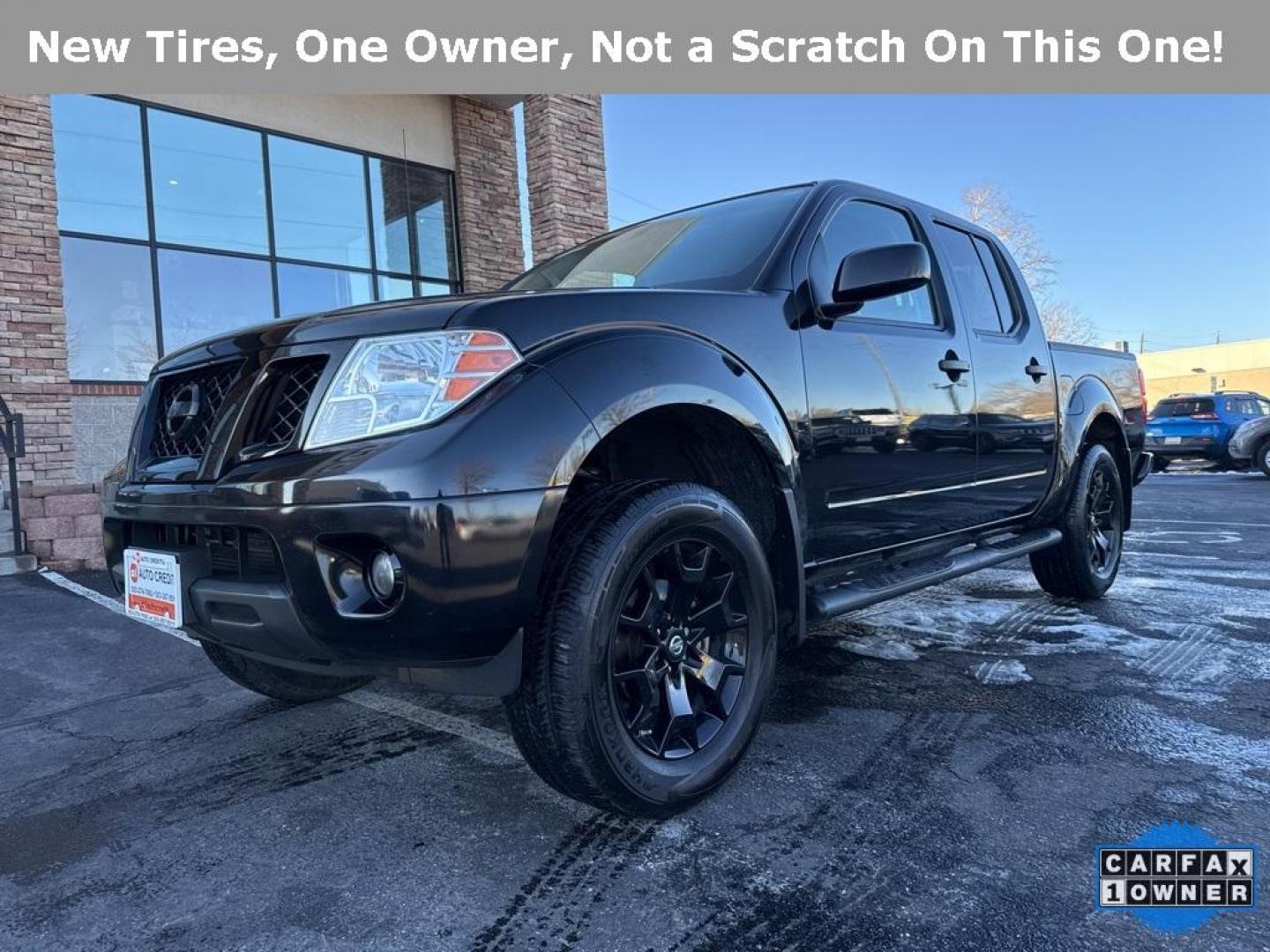 2019 Magnetic Black Pearl /Steel Nissan Frontier SV (1N6AD0EV5KN) with an 4.0L V6 DOHC engine, Automatic transmission, located at 8595 Washington St., Thornton, CO, 80229, (303) 287-5511, 39.852348, -104.978447 - 2019 Nissan Frontier CARFAX One-Owner. 4WD Midnight Edition All Cars Have Clean Titles And Are Serviced Before Sale., CarfaxOne Owner, No Accidents, Apple/Android Car Play, Backup Camera, Heated Seats, Bluetooth/ With Bluetooth Audio, Frontier SV Midnight Edition, 4WD, Bed Liner, Bed Liner/Trailer H - Photo#0