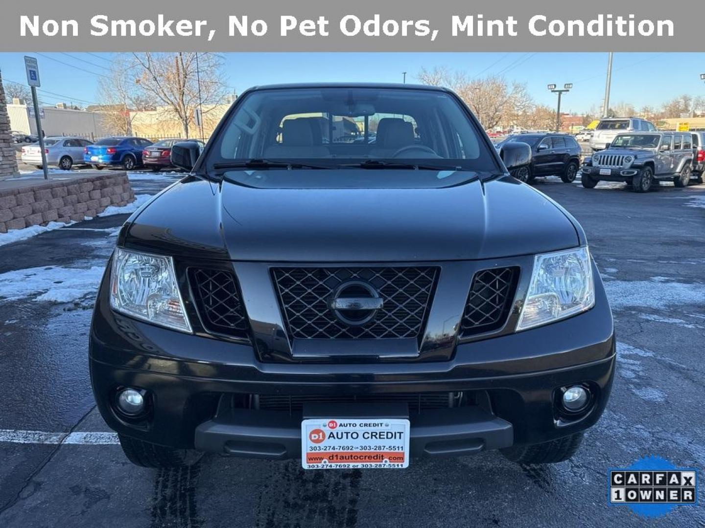 2019 Magnetic Black Pearl /Steel Nissan Frontier SV (1N6AD0EV5KN) with an 4.0L V6 DOHC engine, Automatic transmission, located at 8595 Washington St., Thornton, CO, 80229, (303) 287-5511, 39.852348, -104.978447 - 2019 Nissan Frontier CARFAX One-Owner. 4WD Midnight Edition All Cars Have Clean Titles And Are Serviced Before Sale., CarfaxOne Owner, No Accidents, Apple/Android Car Play, Backup Camera, Heated Seats, Bluetooth/ With Bluetooth Audio, Frontier SV Midnight Edition, 4WD, Bed Liner, Bed Liner/Trailer H - Photo#1