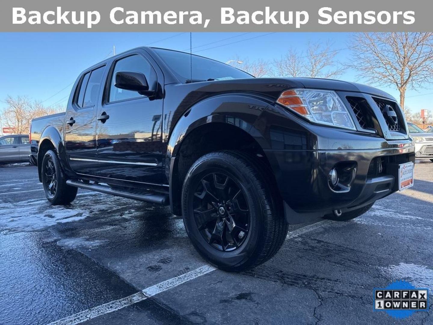 2019 Magnetic Black Pearl /Steel Nissan Frontier SV (1N6AD0EV5KN) with an 4.0L V6 DOHC engine, Automatic transmission, located at 8595 Washington St., Thornton, CO, 80229, (303) 287-5511, 39.852348, -104.978447 - 2019 Nissan Frontier CARFAX One-Owner. 4WD Midnight Edition All Cars Have Clean Titles And Are Serviced Before Sale., CarfaxOne Owner, No Accidents, Apple/Android Car Play, Backup Camera, Heated Seats, Bluetooth/ With Bluetooth Audio, Frontier SV Midnight Edition, 4WD, Bed Liner, Bed Liner/Trailer H - Photo#2