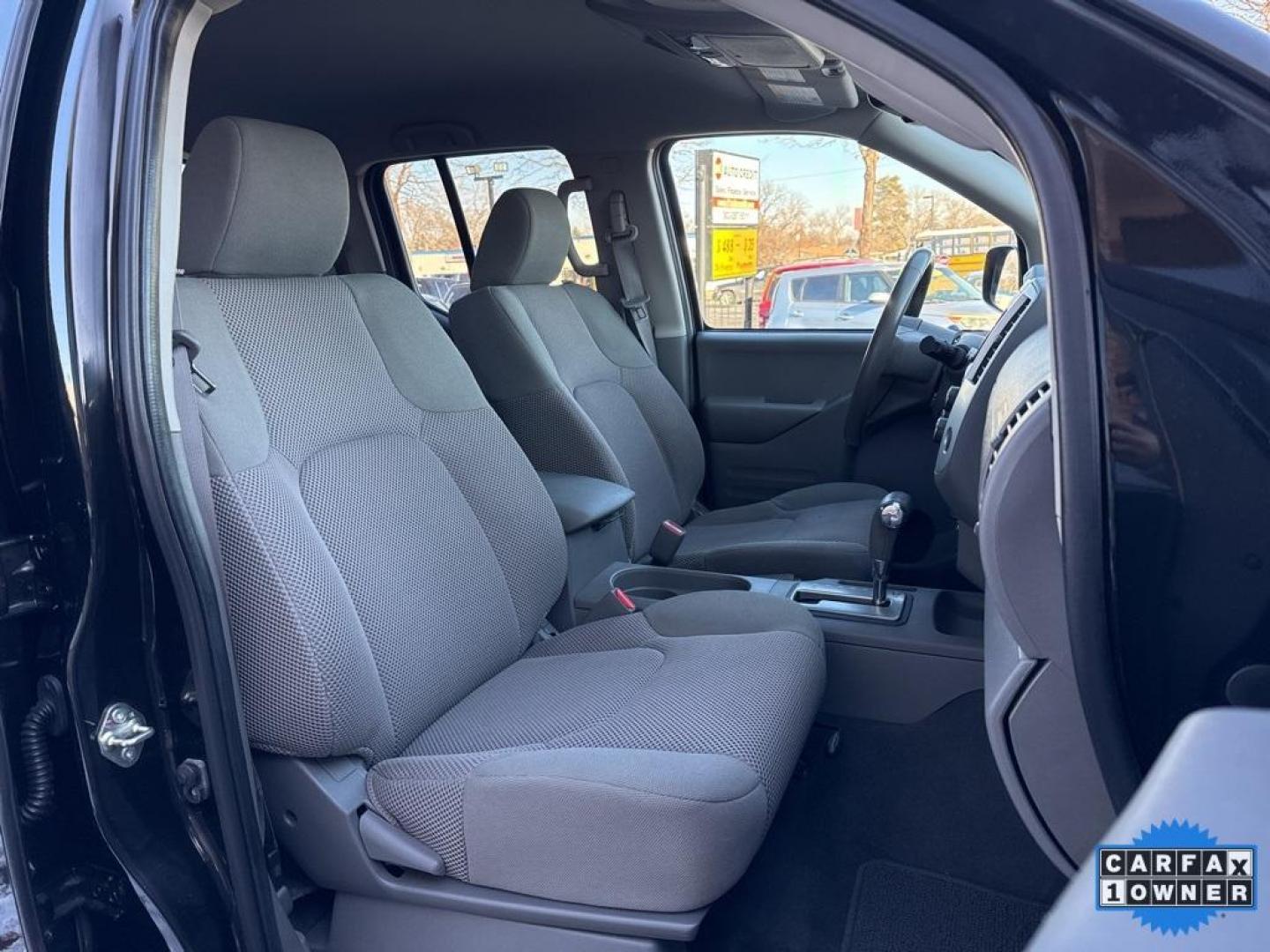 2019 Magnetic Black Pearl /Steel Nissan Frontier SV (1N6AD0EV5KN) with an 4.0L V6 DOHC engine, Automatic transmission, located at 8595 Washington St., Thornton, CO, 80229, (303) 287-5511, 39.852348, -104.978447 - 2019 Nissan Frontier CARFAX One-Owner. 4WD Midnight Edition All Cars Have Clean Titles And Are Serviced Before Sale., CarfaxOne Owner, No Accidents, Apple/Android Car Play, Backup Camera, Heated Seats, Bluetooth/ With Bluetooth Audio, Frontier SV Midnight Edition, 4WD, Bed Liner, Bed Liner/Trailer H - Photo#14