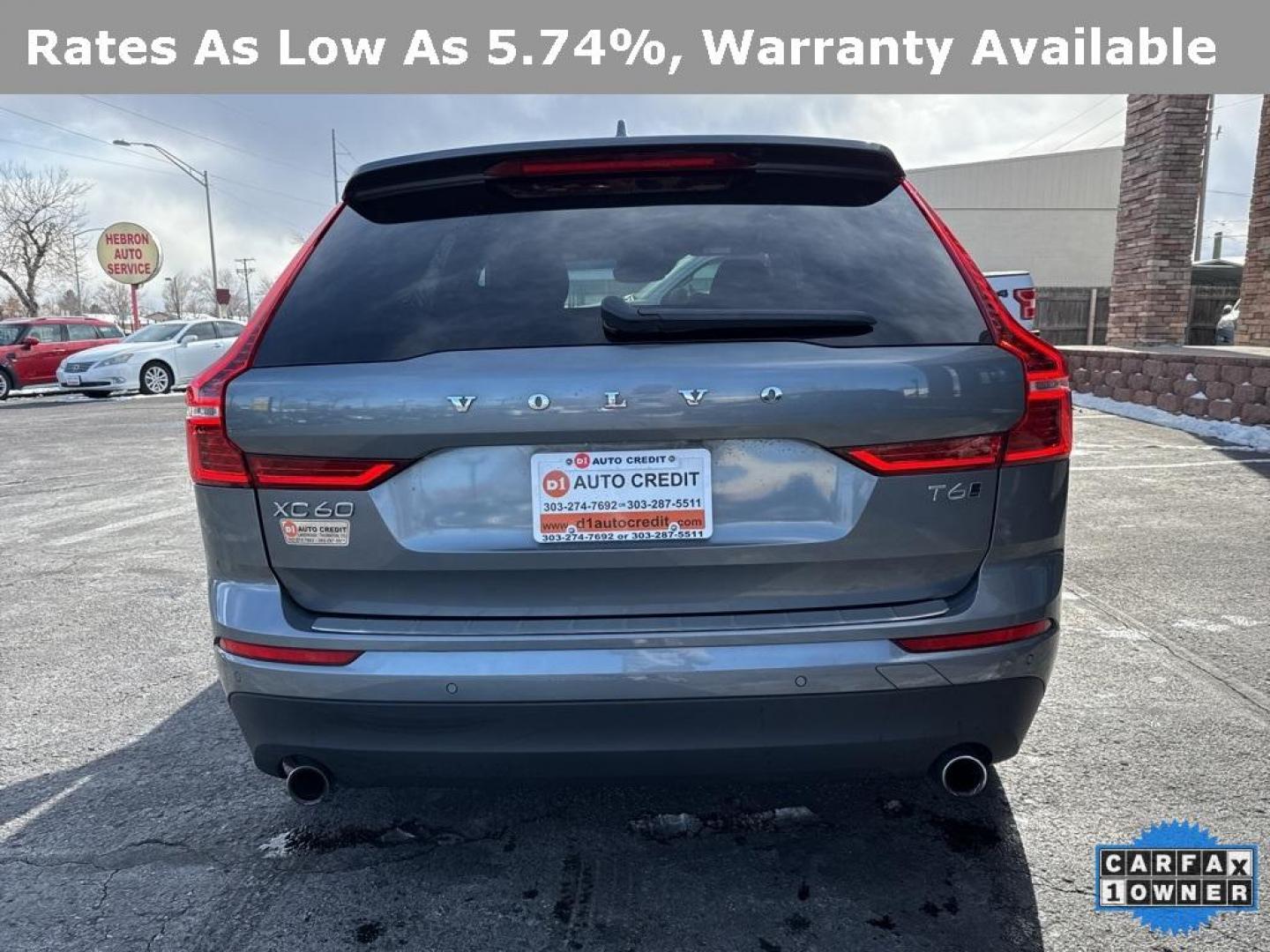 2021 Bright Silver Metallic /Maroon Brown Volvo XC60 T6 Momentum (YV4A22RK5M1) with an I4 Supercharged engine, Automatic transmission, located at 8595 Washington St., Thornton, CO, 80229, (303) 287-5511, 39.852348, -104.978447 - 2021 Volvo XC60 CARFAX One-Owner with regular service on Carfax. T6 engine producing 316 horsepower and equiped with Climate and Premium package. Loaded with hetaed front and rear seats, heated steering wheel, blind spot montoring, collision avoidance and mitigation. Apple/Android Carplay, Panoramic - Photo#6