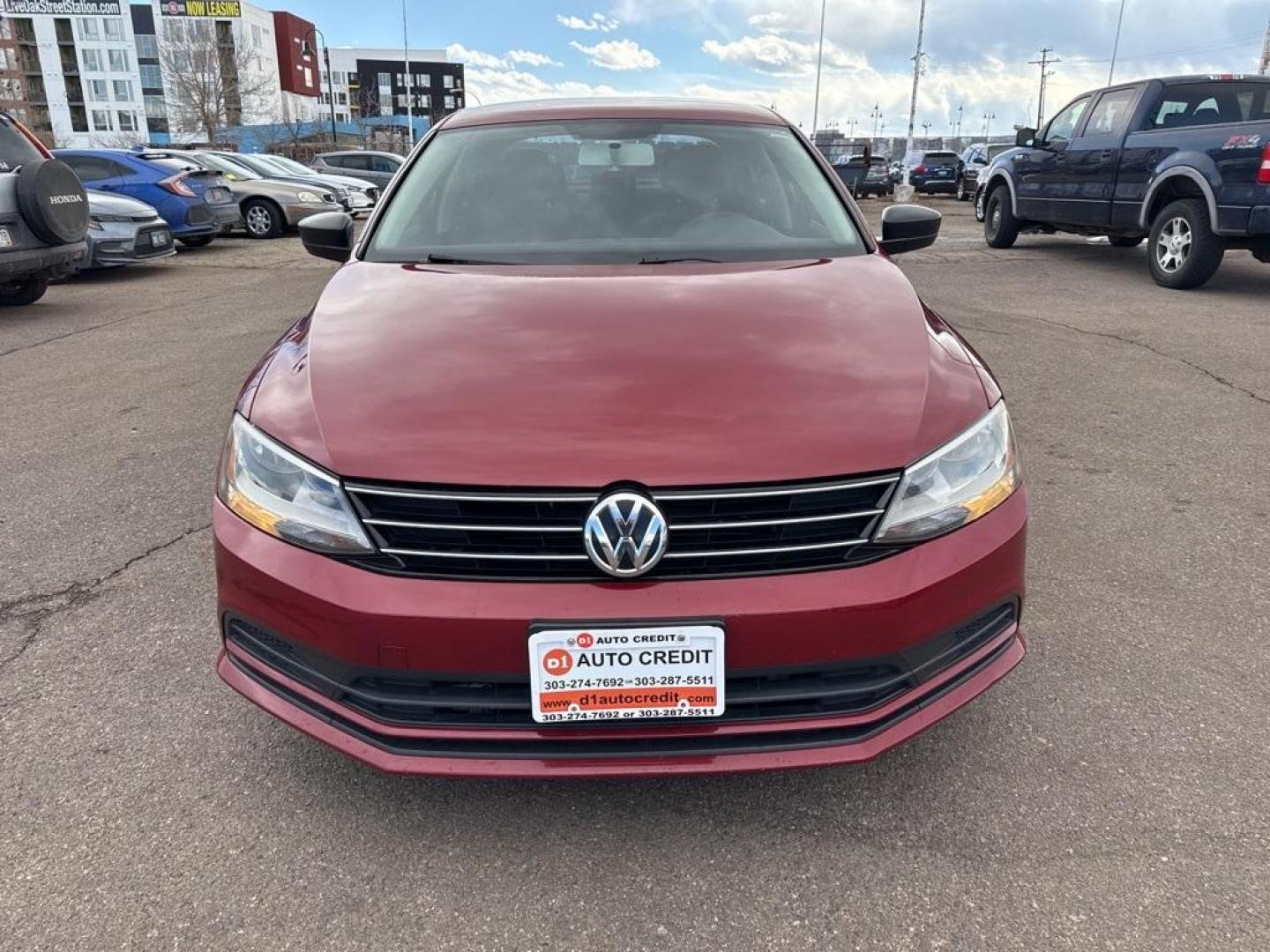 2016 Cardinal Red Metallic /Black Volkswagen Jetta 1.4T S (3VW267AJ6GM) with an I4 engine, Automatic transmission, located at 8595 Washington St., Thornton, CO, 80229, (303) 287-5511, 39.852348, -104.978447 - 2016 Volkswagen Jetta FWD All Cars Have Clean Titles And Are Serviced Before Sale., Clean Carfax, No Accident, New Tires, Non Smoker, 6-Speed Automatic with Tiptronic, FWD.<br><br>D1 Auto NEVER charges dealer fees! All cars have clean titles and have been inspected for mechanical issues. We have fin - Photo#1