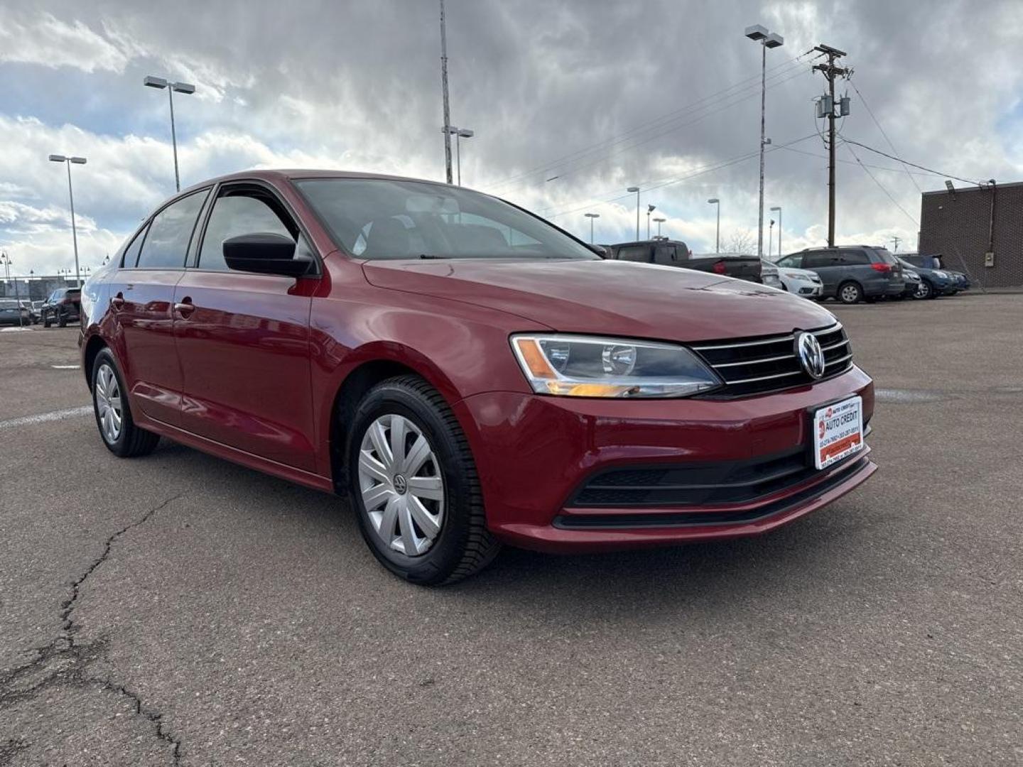 2016 Cardinal Red Metallic /Black Volkswagen Jetta 1.4T S (3VW267AJ6GM) with an I4 engine, Automatic transmission, located at 8595 Washington St., Thornton, CO, 80229, (303) 287-5511, 39.852348, -104.978447 - 2016 Volkswagen Jetta FWD All Cars Have Clean Titles And Are Serviced Before Sale., Clean Carfax, No Accident, New Tires, Non Smoker, 6-Speed Automatic with Tiptronic, FWD.<br><br>D1 Auto NEVER charges dealer fees! All cars have clean titles and have been inspected for mechanical issues. We have fin - Photo#2