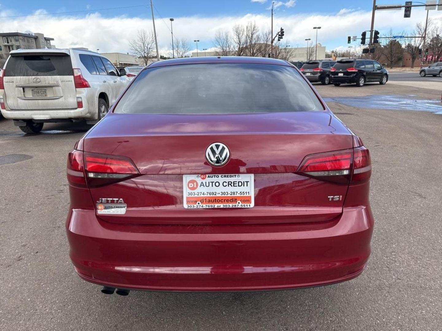 2016 Cardinal Red Metallic /Black Volkswagen Jetta 1.4T S (3VW267AJ6GM) with an I4 engine, Automatic transmission, located at 8595 Washington St., Thornton, CO, 80229, (303) 287-5511, 39.852348, -104.978447 - 2016 Volkswagen Jetta FWD All Cars Have Clean Titles And Are Serviced Before Sale., Clean Carfax, No Accident, New Tires, Non Smoker, 6-Speed Automatic with Tiptronic, FWD.<br><br>D1 Auto NEVER charges dealer fees! All cars have clean titles and have been inspected for mechanical issues. We have fin - Photo#5