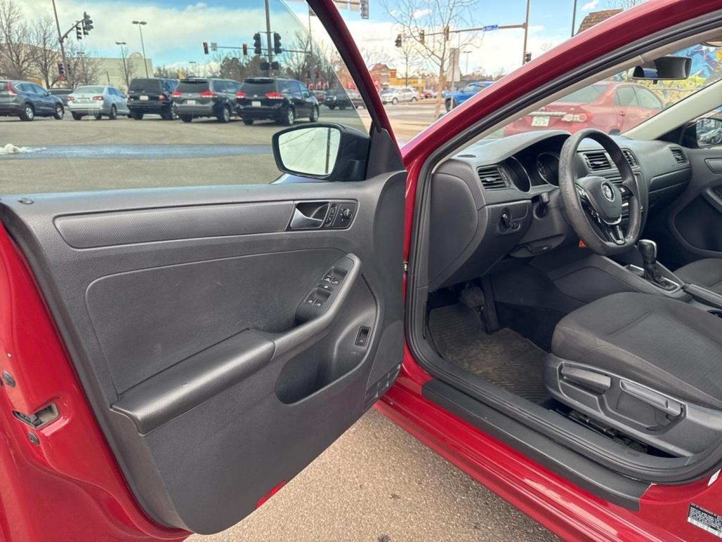 2016 Cardinal Red Metallic /Black Volkswagen Jetta 1.4T S (3VW267AJ6GM) with an I4 engine, Automatic transmission, located at 8595 Washington St., Thornton, CO, 80229, (303) 287-5511, 39.852348, -104.978447 - 2016 Volkswagen Jetta FWD All Cars Have Clean Titles And Are Serviced Before Sale., Clean Carfax, No Accident, New Tires, Non Smoker, 6-Speed Automatic with Tiptronic, FWD.<br><br>D1 Auto NEVER charges dealer fees! All cars have clean titles and have been inspected for mechanical issues. We have fin - Photo#19