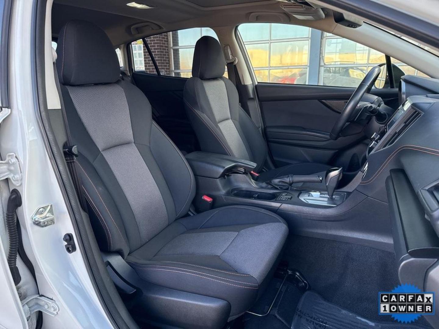 2021 Crystal White Pearl /Black W/Orange Stitching Subaru Crosstrek Premium (JF2GTAEC9M8) with an 2.0L DOHC engine, CVT transmission, located at 10890 W. Colfax Ave., Lakewood, CO, 80215, (303) 274-7692, 39.739914, -105.120132 - 2021 Subaru Crosstrek CARFAX One-Owner. AWD<br><br>D1 Auto NEVER charges dealer fees! All cars have clean titles and have been inspected for mechanical issues. We have financing for everyone. Good credit, bad credit, first time buyers.<br>Clean CARFAX.<br>Please call Lakewood Location 303-274-7692 o - Photo#18