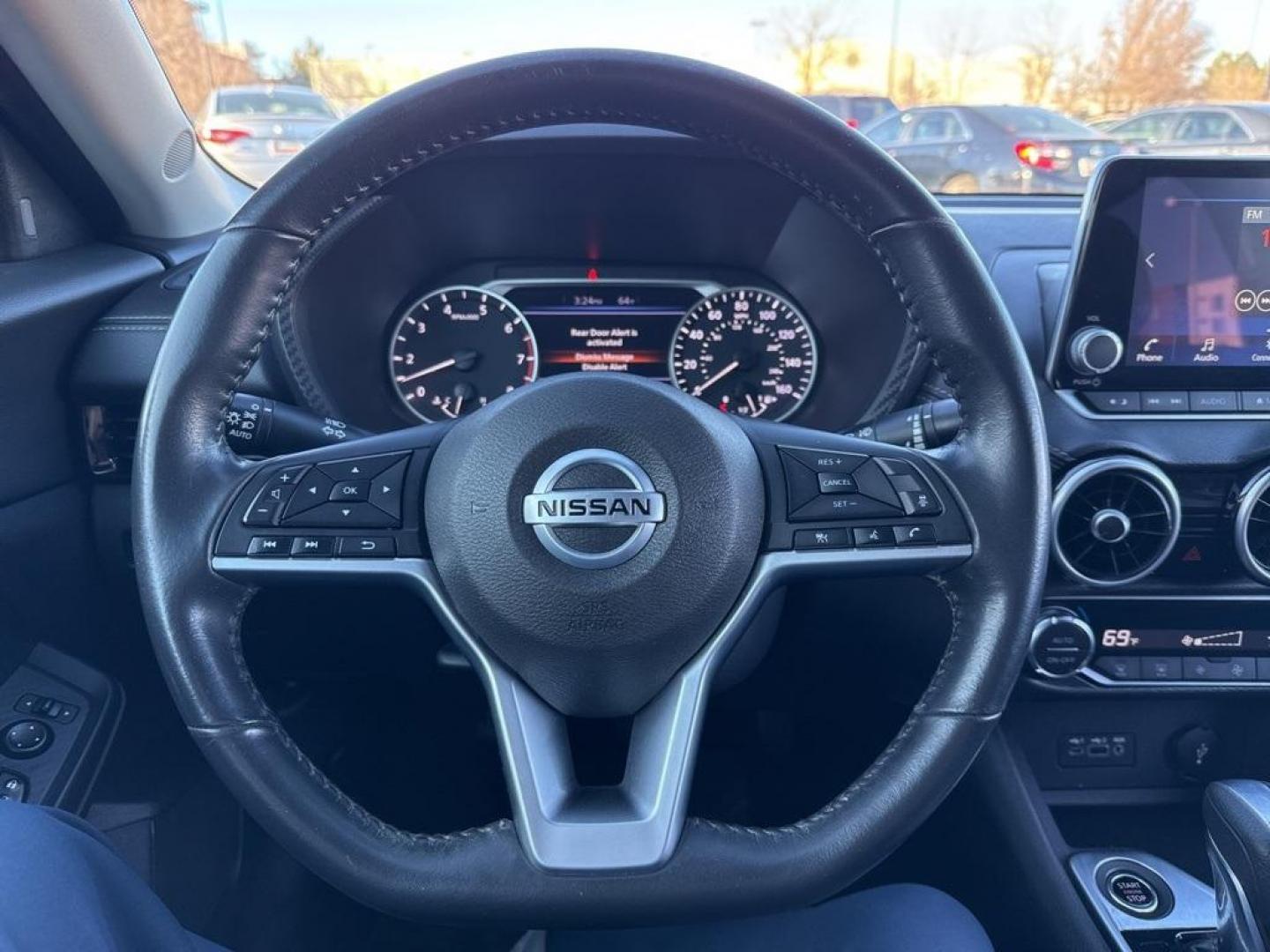 2021 Gun Metallic /Charcoal Nissan Sentra SV (3N1AB8CV3MY) with an 2.0L DOHC engine, CVT transmission, located at 8595 Washington St., Thornton, CO, 80229, (303) 287-5511, 39.852348, -104.978447 - 2021 Nissan Sentra SV, FWD All Cars Have Clean Titles And Are Serviced Before Sale., Apple/Android Car Play, Blind Spot Monitoring, Backup Camera, Collision Warning, Non Smoker, No Pet Odor Or Hair, Sentra SV.<br><br>D1 Auto NEVER charges dealer fees! All cars have clean titles and have been inspect - Photo#26