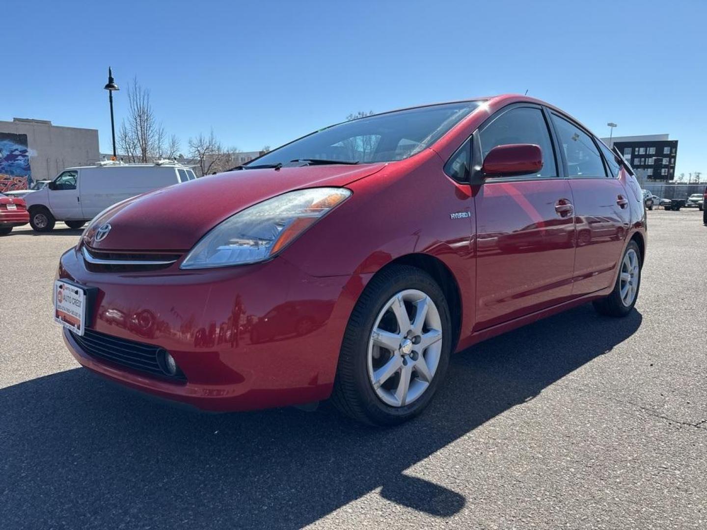 2007 Barcelona Red Metallic /Actual Toyota Prius (JTDKB20U677) with an 1.5L I4 SMPI DOHC engine, CVT transmission, located at 8595 Washington St., Thornton, CO, 80229, (303) 287-5511, 39.852348, -104.978447 - 2007 Toyota Prius FWD 1.5L I4 SMPI DOHC.<br><br>D1 Auto NEVER charges dealer fees! All cars have clean titles and have been inspected for mechanical issues. We have financing for everyone. Good credit, bad credit, first time buyers.<br>Clean CARFAX. Odometer is 57737 miles below market average!<br>P - Photo#0