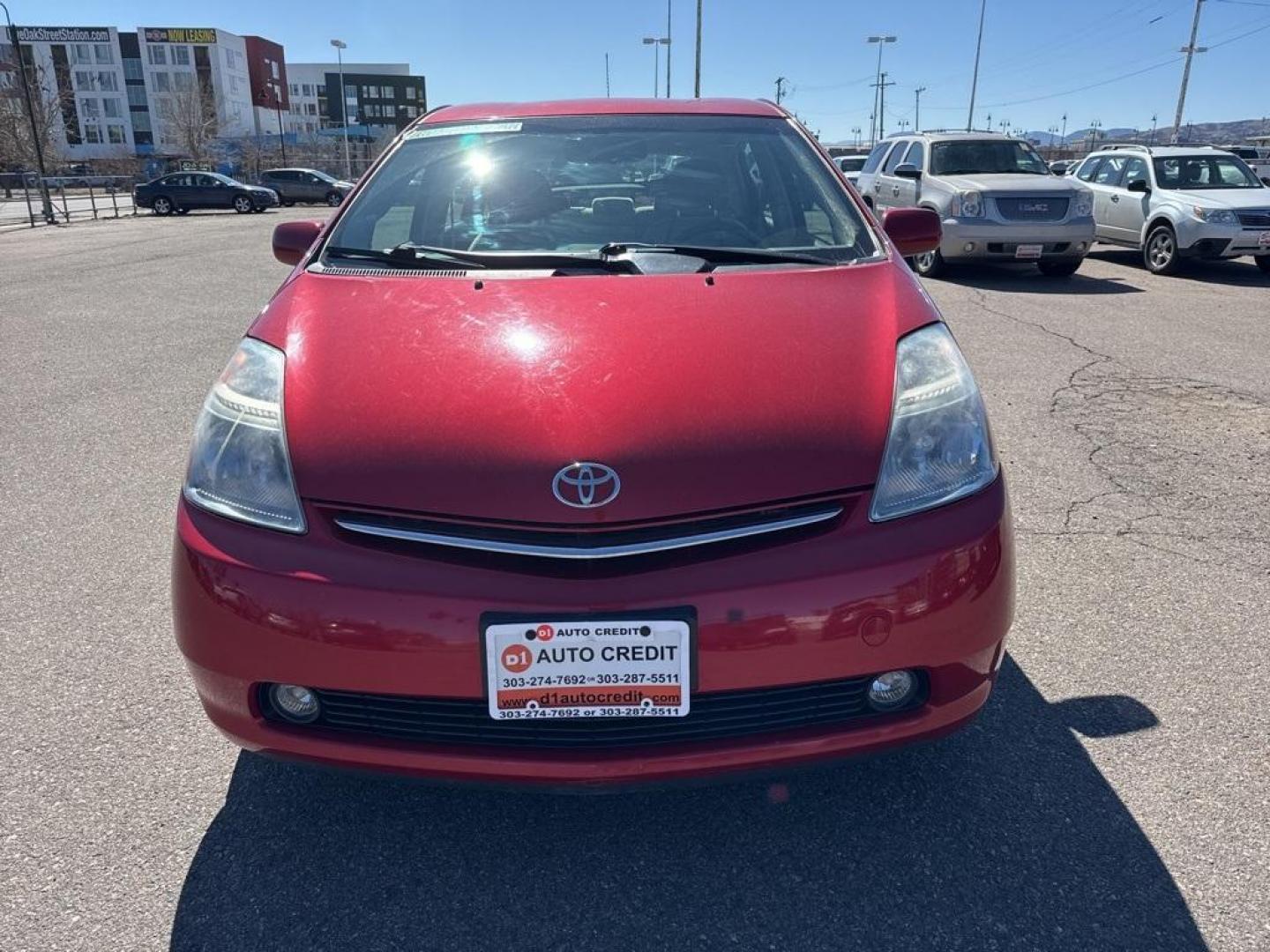 2007 Barcelona Red Metallic /Actual Toyota Prius (JTDKB20U677) with an 1.5L I4 SMPI DOHC engine, CVT transmission, located at 8595 Washington St., Thornton, CO, 80229, (303) 287-5511, 39.852348, -104.978447 - 2007 Toyota Prius FWD 1.5L I4 SMPI DOHC.<br><br>D1 Auto NEVER charges dealer fees! All cars have clean titles and have been inspected for mechanical issues. We have financing for everyone. Good credit, bad credit, first time buyers.<br>Clean CARFAX. Odometer is 51743 miles below market average!<br>P - Photo#1