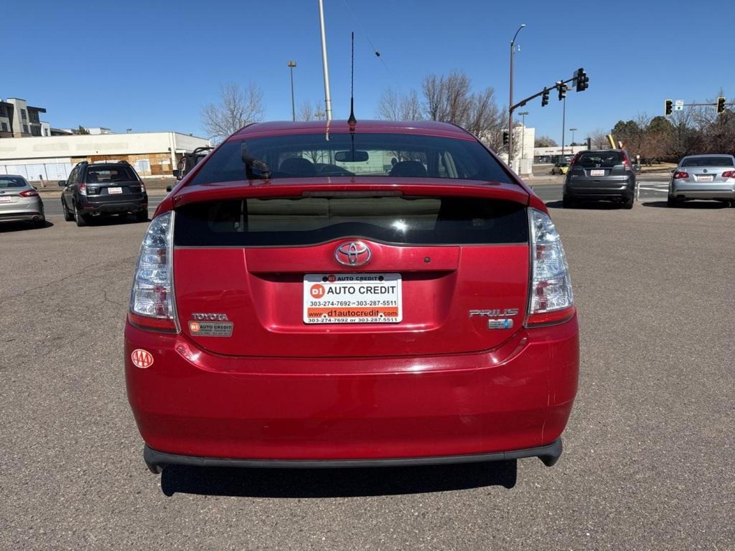 2007 Barcelona Red Metallic /Actual Toyota Prius (JTDKB20U677) with an 1.5L I4 SMPI DOHC engine, CVT transmission, located at 8595 Washington St., Thornton, CO, 80229, (303) 287-5511, 39.852348, -104.978447 - 2007 Toyota Prius FWD 1.5L I4 SMPI DOHC.<br><br>D1 Auto NEVER charges dealer fees! All cars have clean titles and have been inspected for mechanical issues. We have financing for everyone. Good credit, bad credit, first time buyers.<br>Clean CARFAX. Odometer is 51743 miles below market average!<br>P - Photo#5