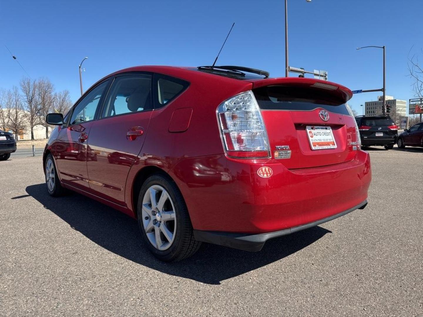 2007 Barcelona Red Metallic /Actual Toyota Prius (JTDKB20U677) with an 1.5L I4 SMPI DOHC engine, CVT transmission, located at 8595 Washington St., Thornton, CO, 80229, (303) 287-5511, 39.852348, -104.978447 - 2007 Toyota Prius FWD 1.5L I4 SMPI DOHC.<br><br>D1 Auto NEVER charges dealer fees! All cars have clean titles and have been inspected for mechanical issues. We have financing for everyone. Good credit, bad credit, first time buyers.<br>Clean CARFAX. Odometer is 57737 miles below market average!<br>P - Photo#6