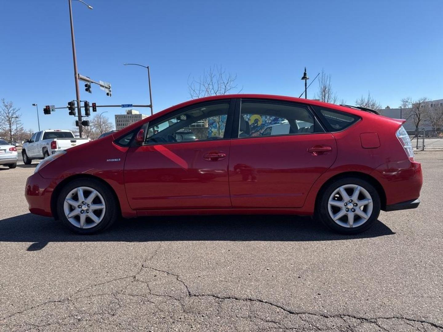 2007 Barcelona Red Metallic /Actual Toyota Prius (JTDKB20U677) with an 1.5L I4 SMPI DOHC engine, CVT transmission, located at 8595 Washington St., Thornton, CO, 80229, (303) 287-5511, 39.852348, -104.978447 - 2007 Toyota Prius FWD 1.5L I4 SMPI DOHC.<br><br>D1 Auto NEVER charges dealer fees! All cars have clean titles and have been inspected for mechanical issues. We have financing for everyone. Good credit, bad credit, first time buyers.<br>Clean CARFAX. Odometer is 51743 miles below market average!<br>P - Photo#7